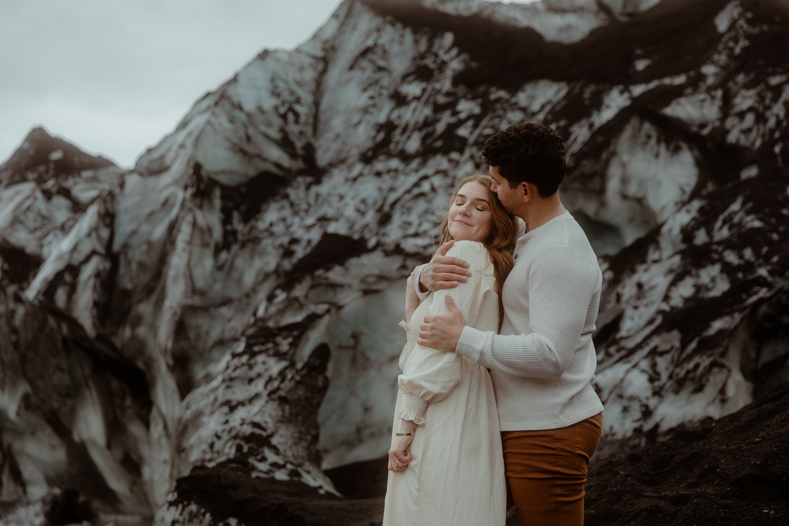 Engagement photoshoot in South Iceland. Iceland elopement photographer & videographer