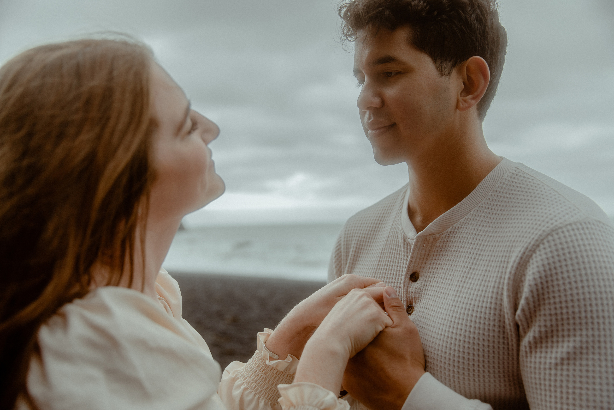 Engagement photoshoot in South Iceland. Iceland elopement photographer & videographer