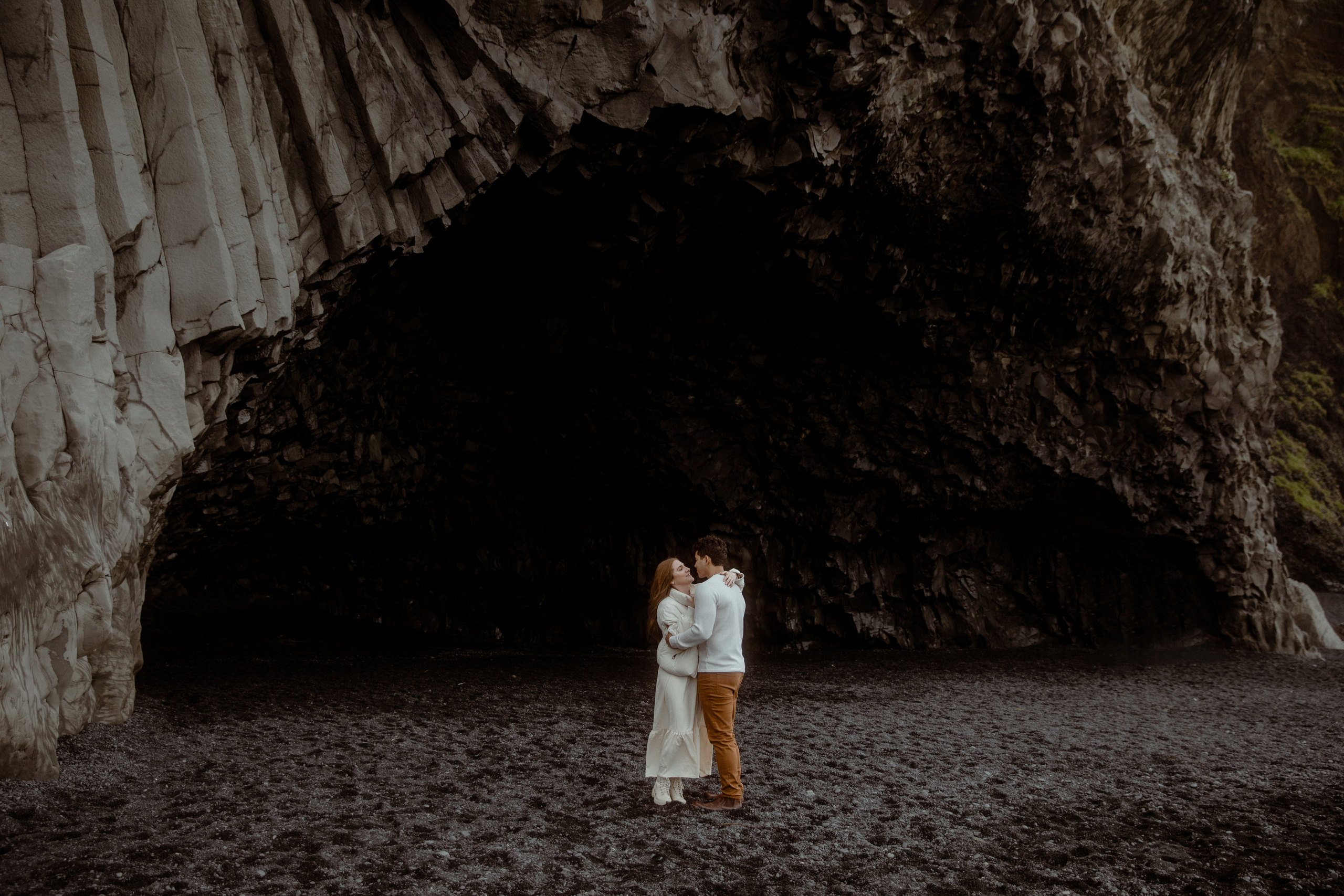 Engagement photoshoot in South Iceland. Iceland elopement photographer & videographer