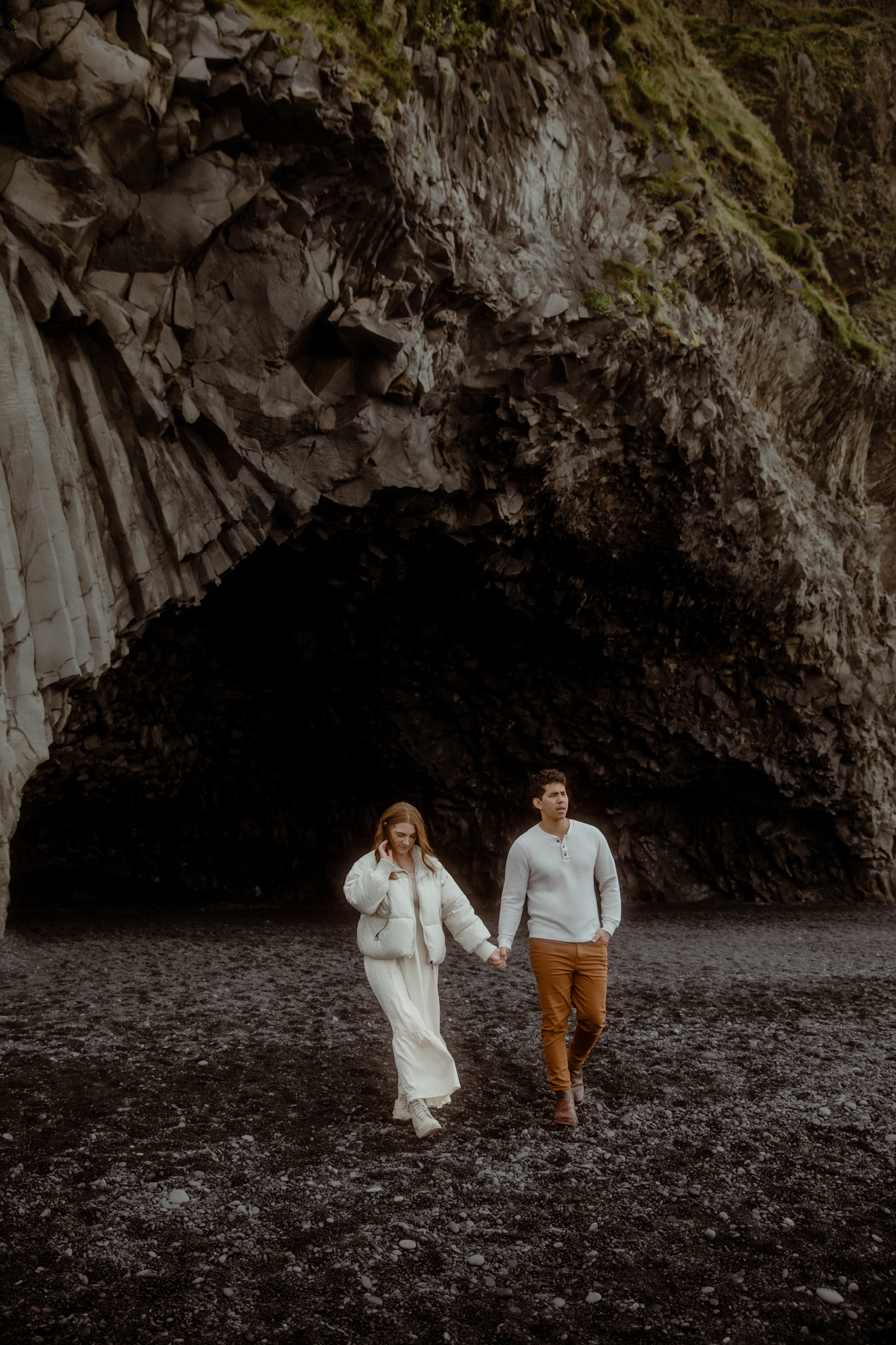 Engagement photoshoot in South Iceland. Iceland elopement photographer & videographer