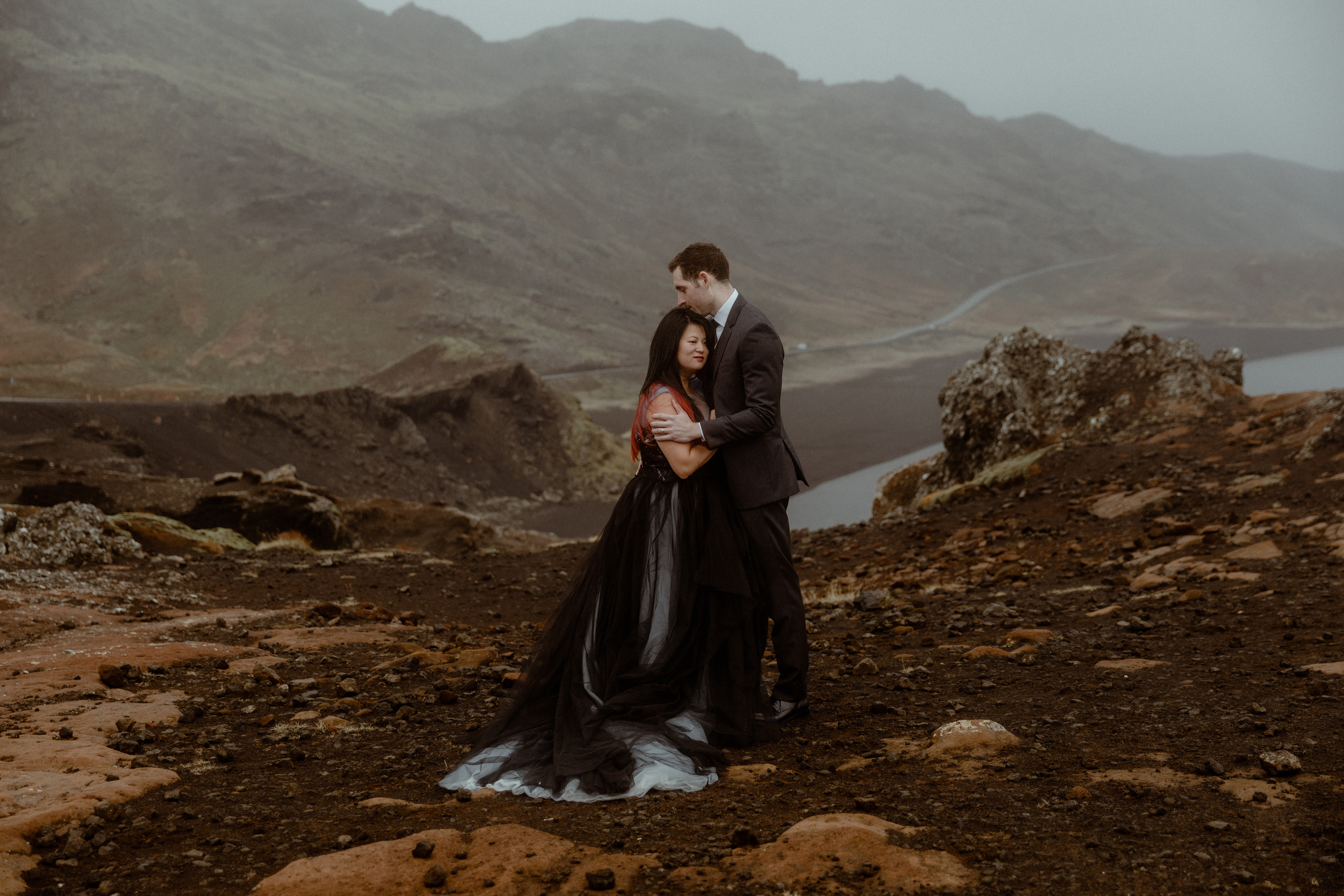 Anniversary photoshoot in Iceland. Iceland elopement photographer & videographer