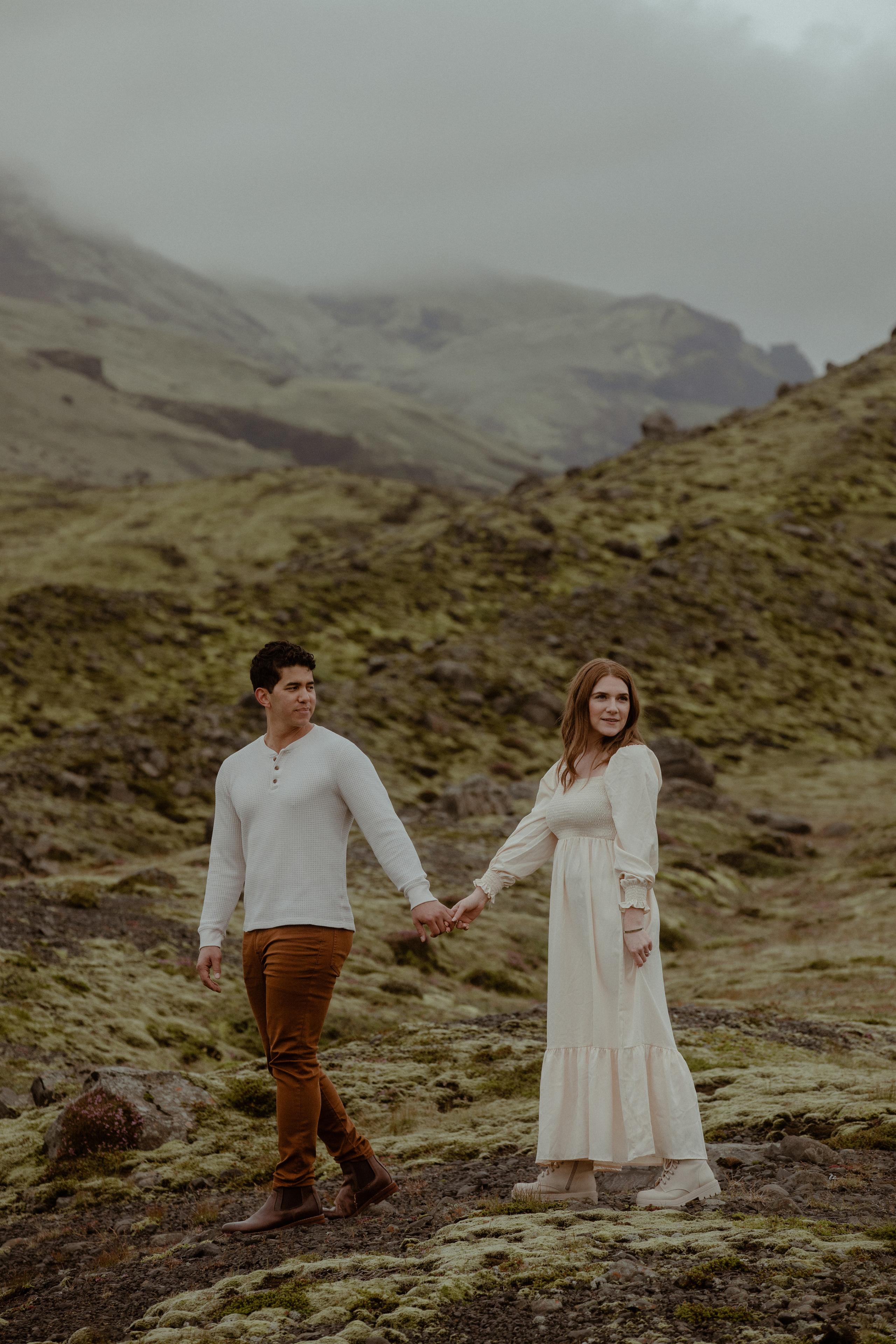 Engagement photoshoot in South Iceland. Iceland elopement photographer & videographer