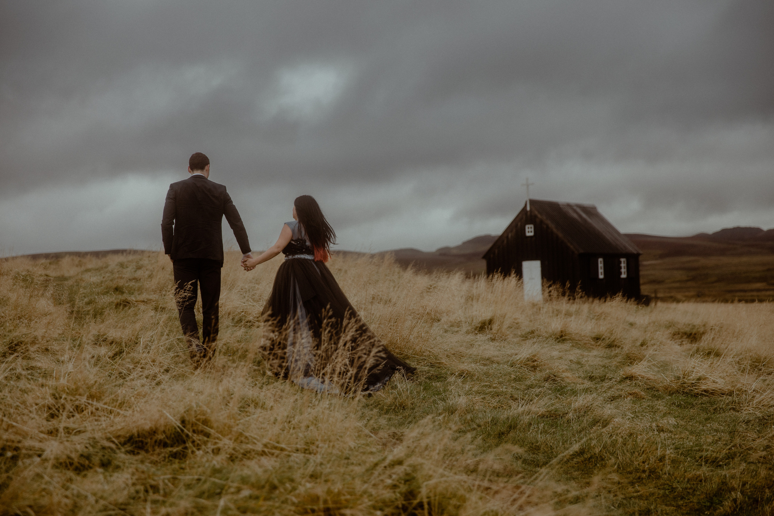 Anniversary photoshoot in Iceland. Iceland elopement photographer & videographer