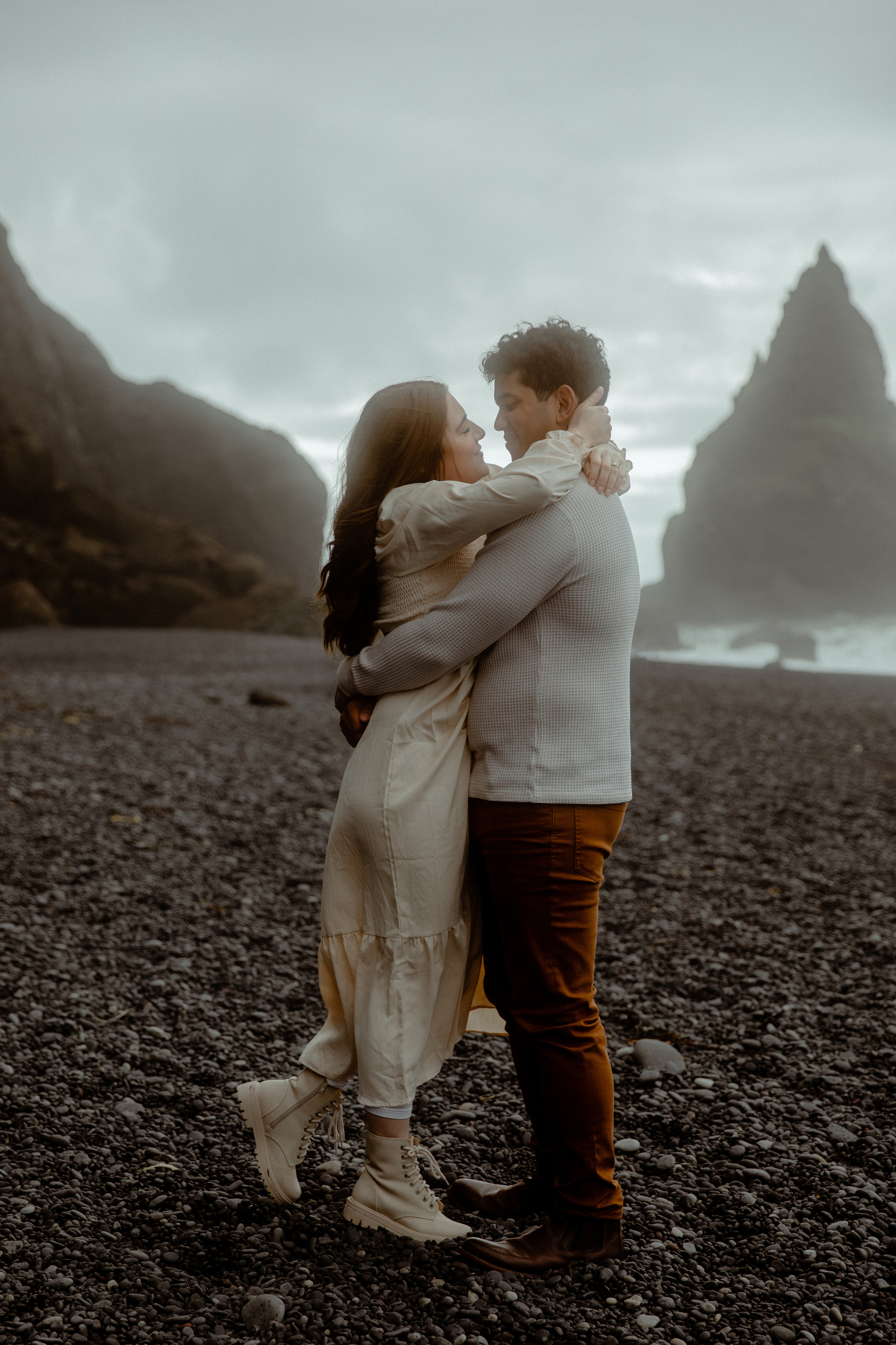 Engagement photoshoot in South Iceland. Iceland elopement photographer & videographer