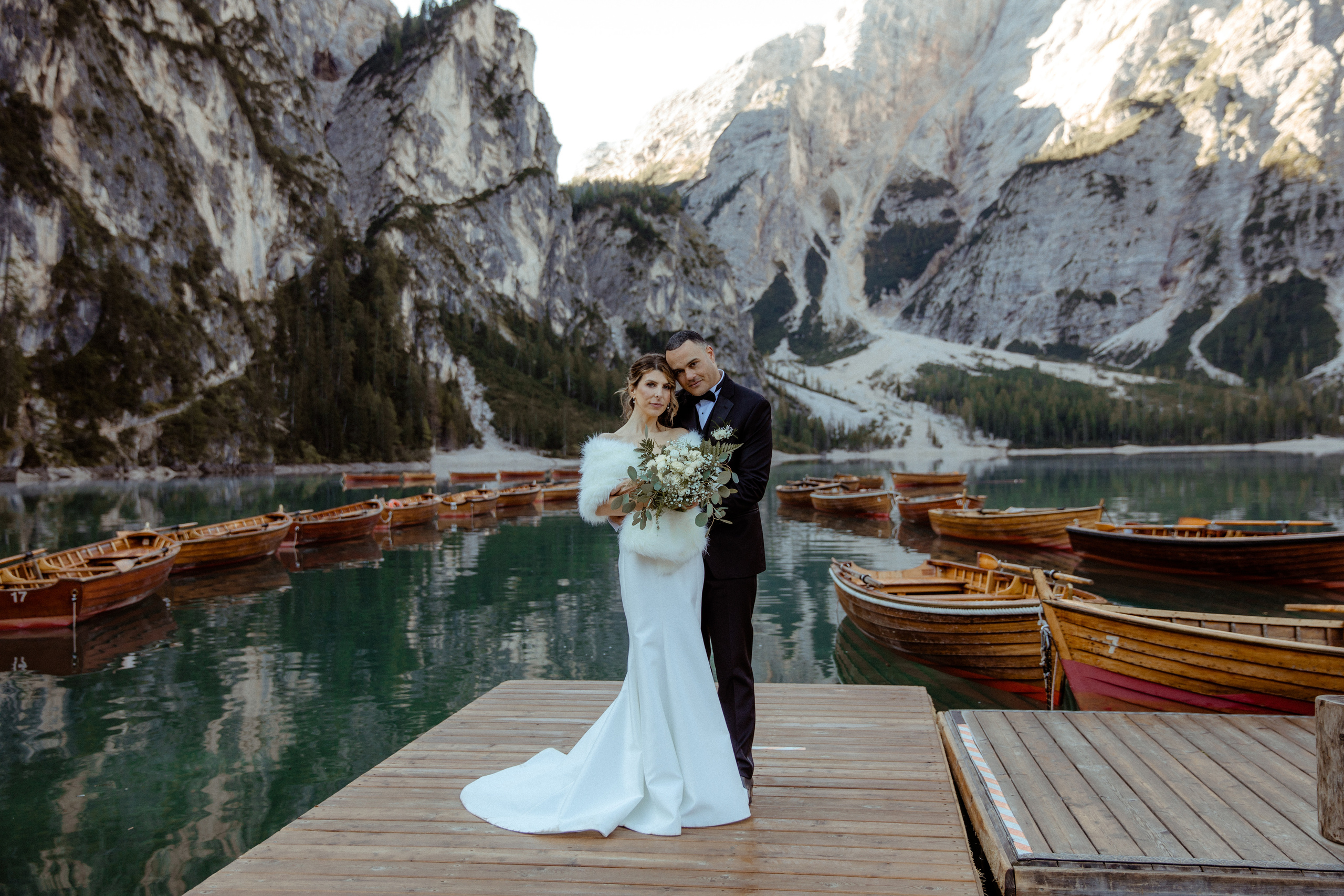 Sunrise Dolomites Elopement. Iceland elopement photographer & videographer