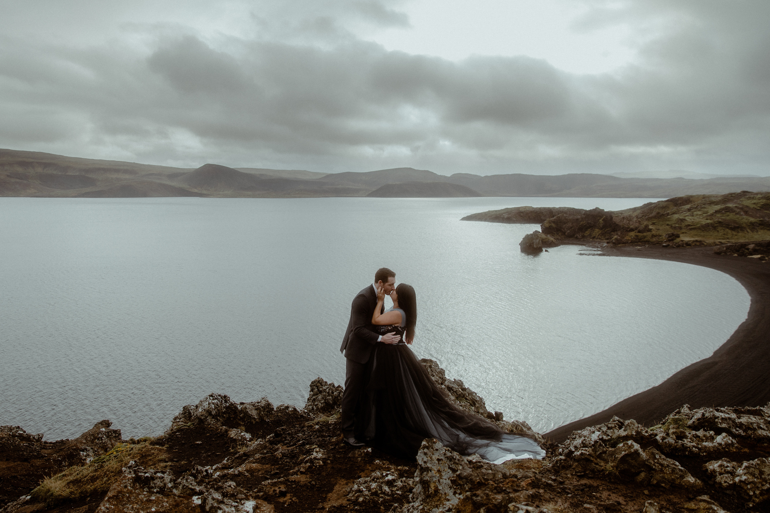 Anniversary photoshoot in Iceland. Iceland elopement photographer & videographer