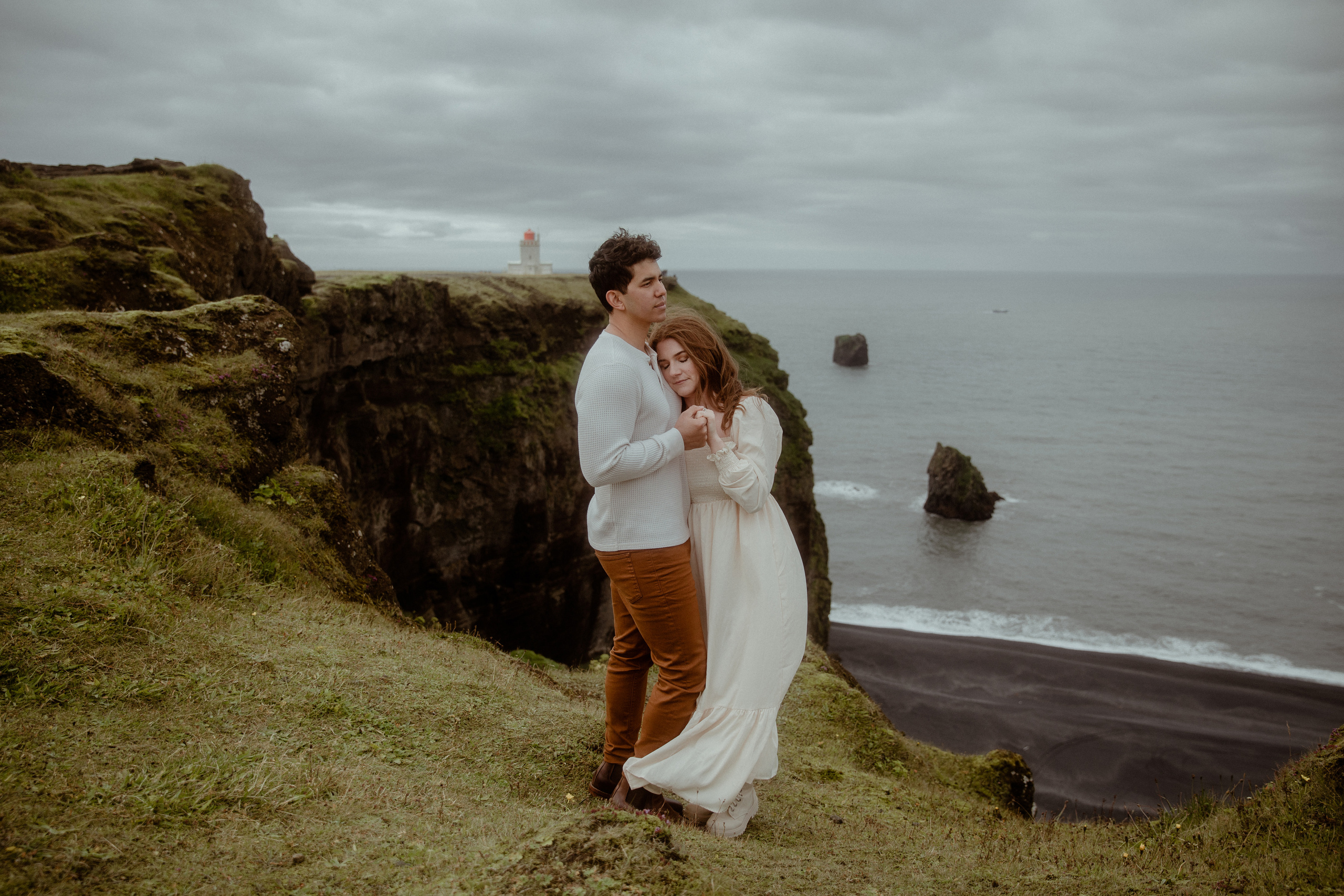 Engagement photoshoot in South Iceland. Iceland elopement photographer & videographer