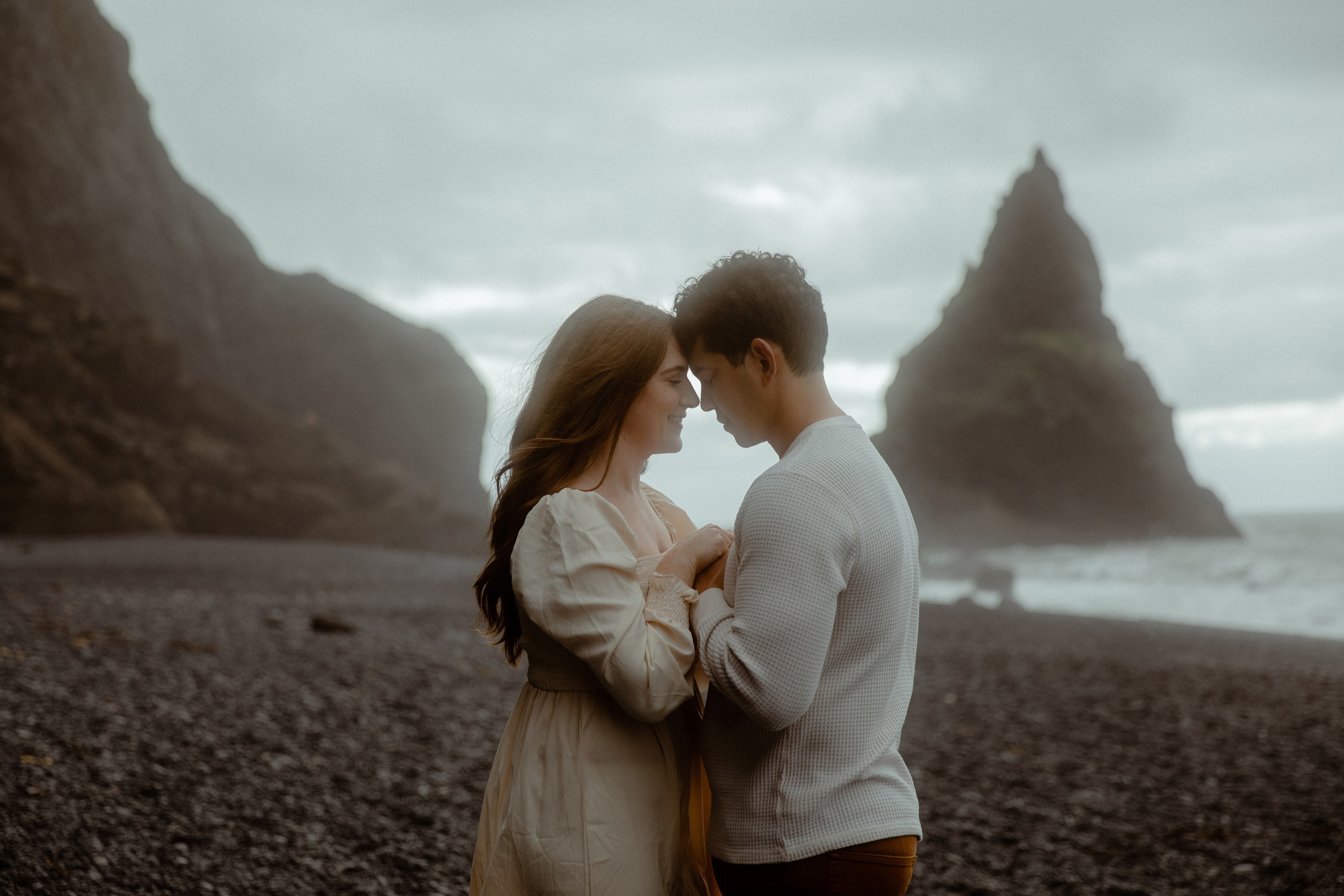Engagement photoshoot in South Iceland. Iceland elopement photographer & videographer