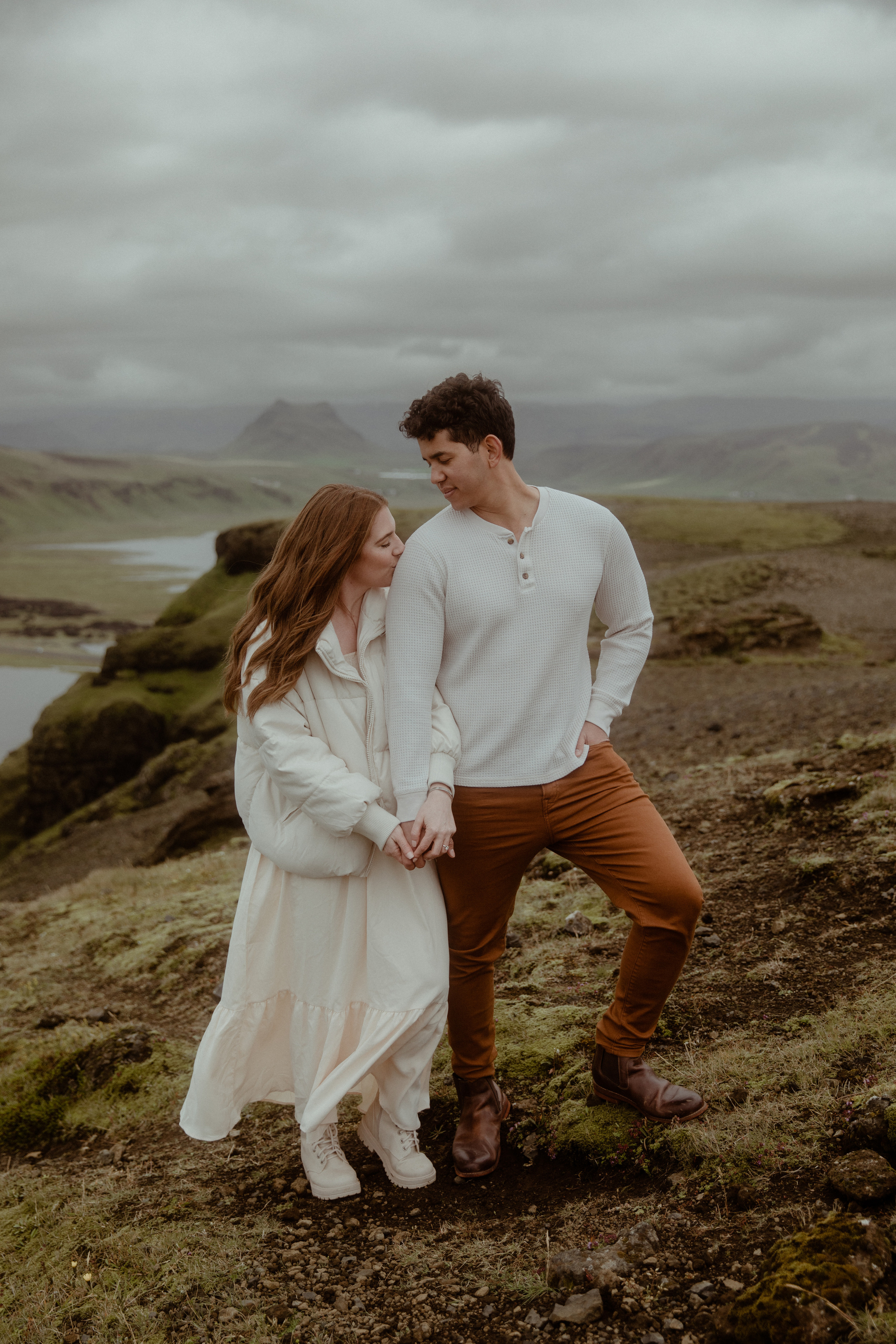 Engagement photoshoot in South Iceland. Iceland elopement photographer & videographer
