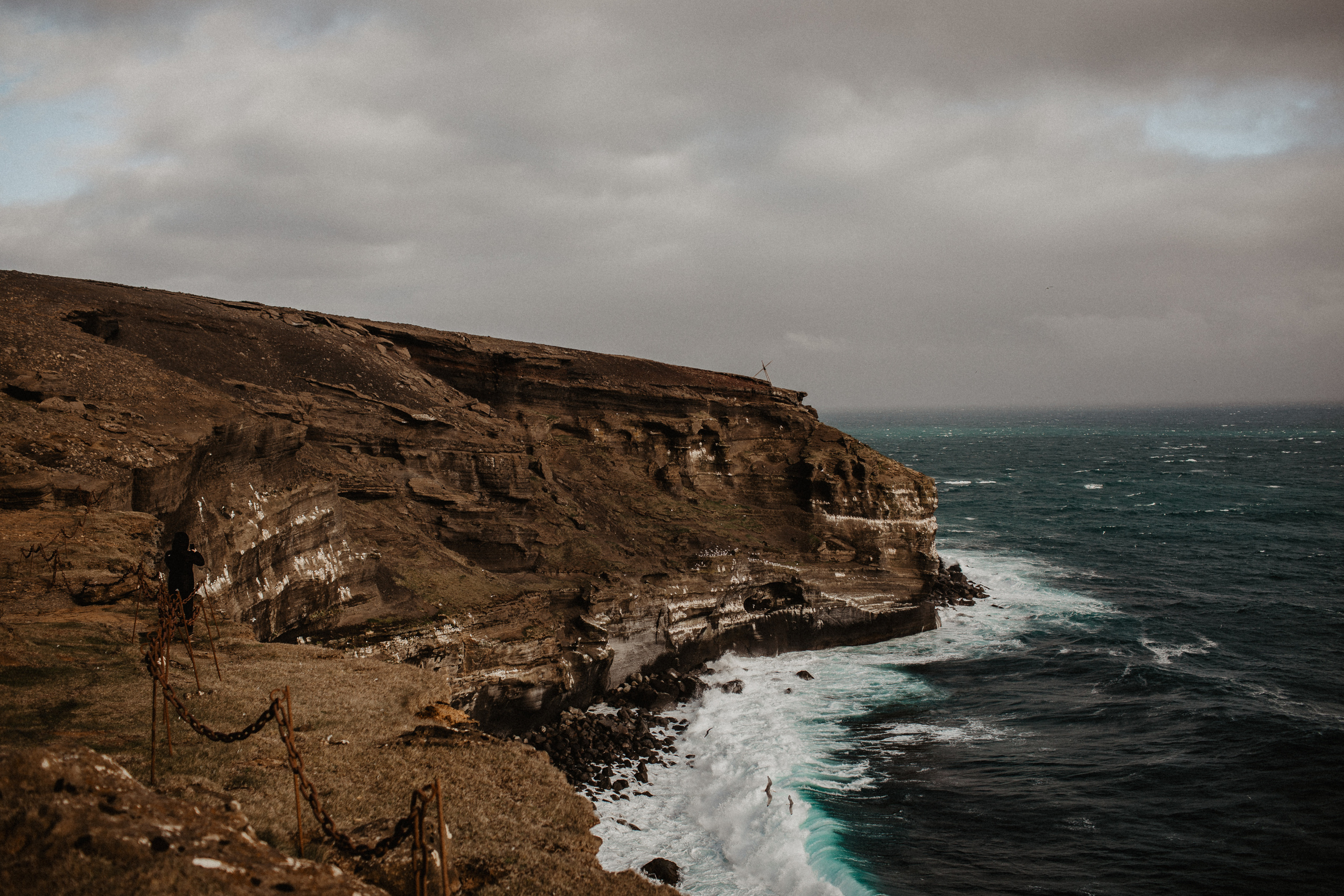 Couple photoshoot in front of volcano eruption in Iceland. Iceland elopement photographer & videographer