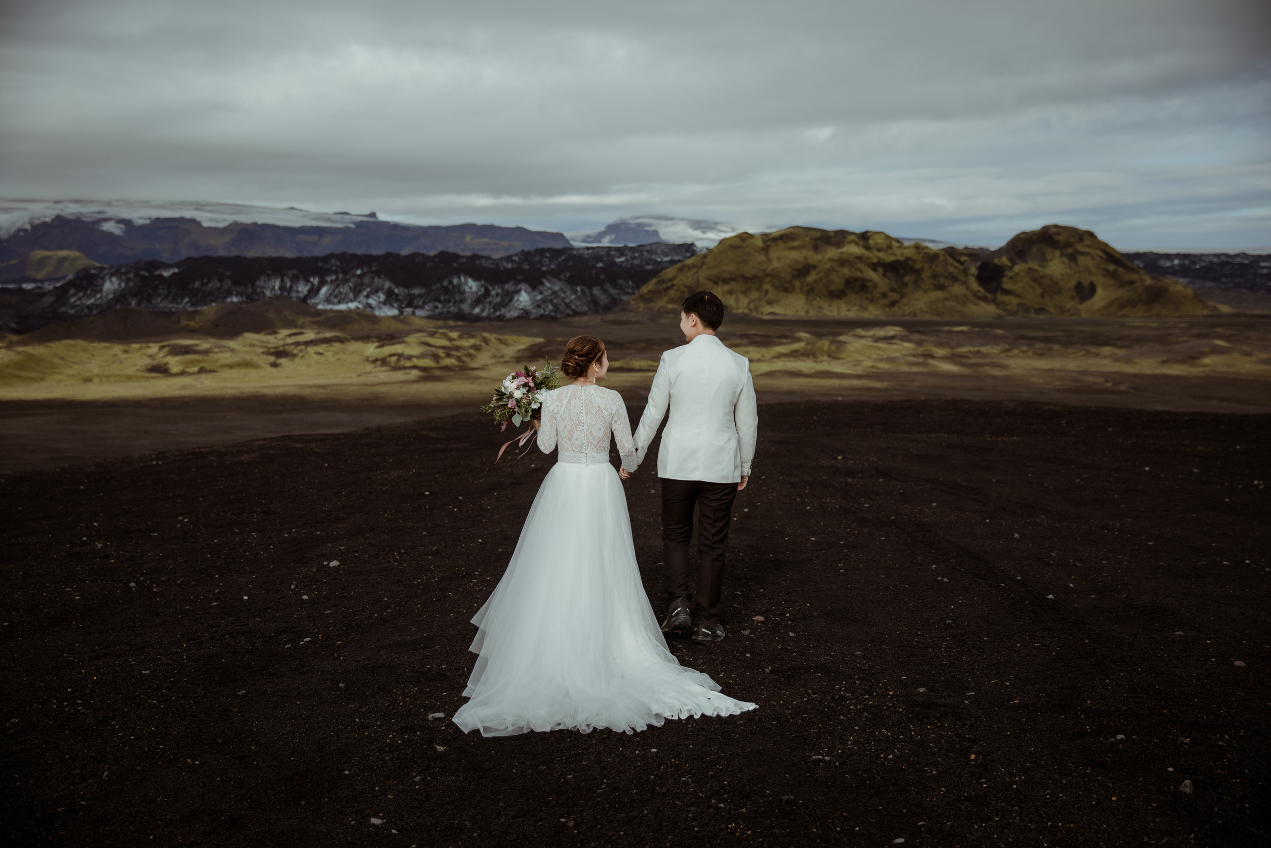 Adventure Ice Cave Elopement in Iceland. Iceland elopement photographer & videographer