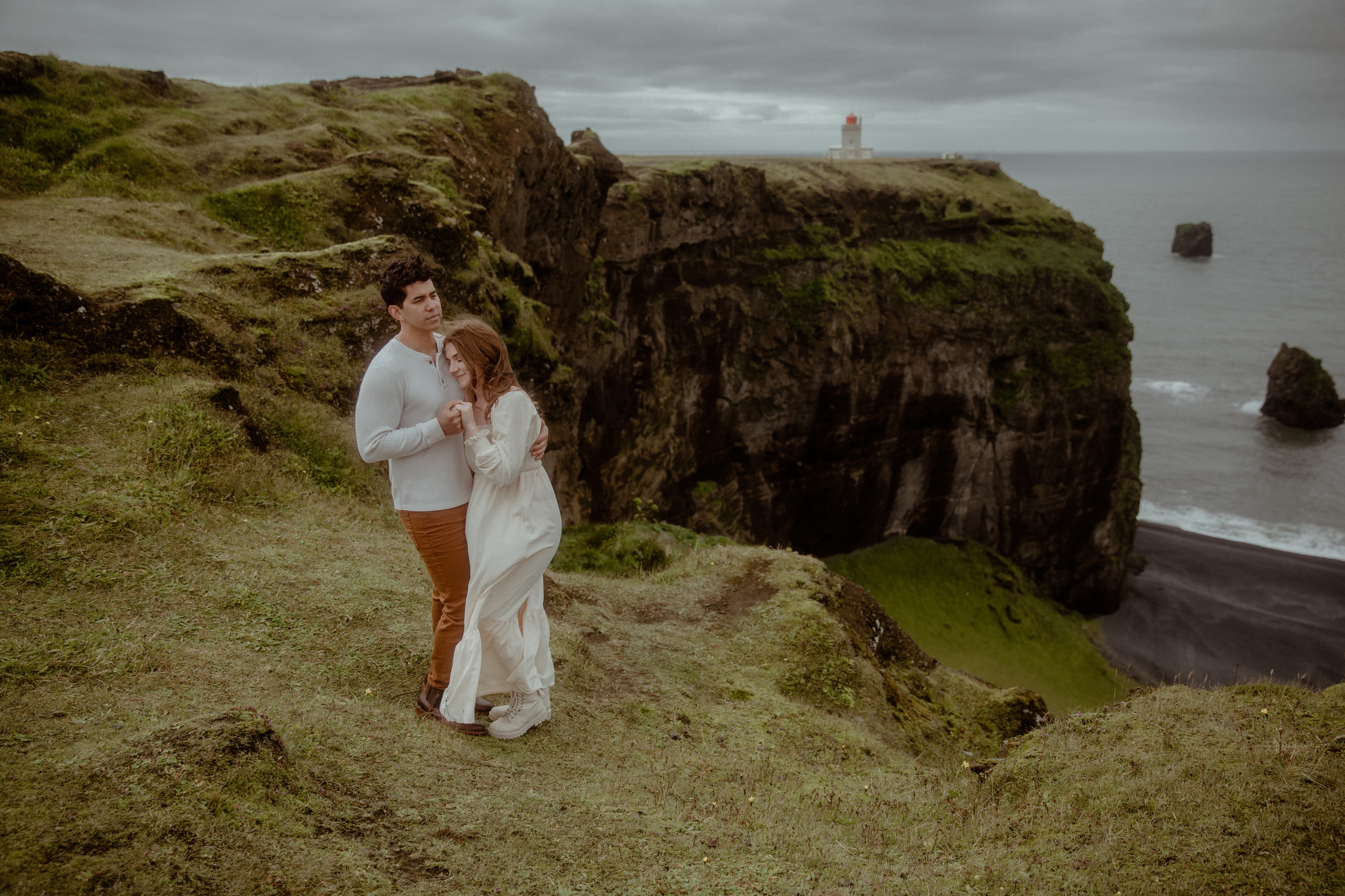 Engagement photoshoot in South Iceland. Iceland elopement photographer & videographer