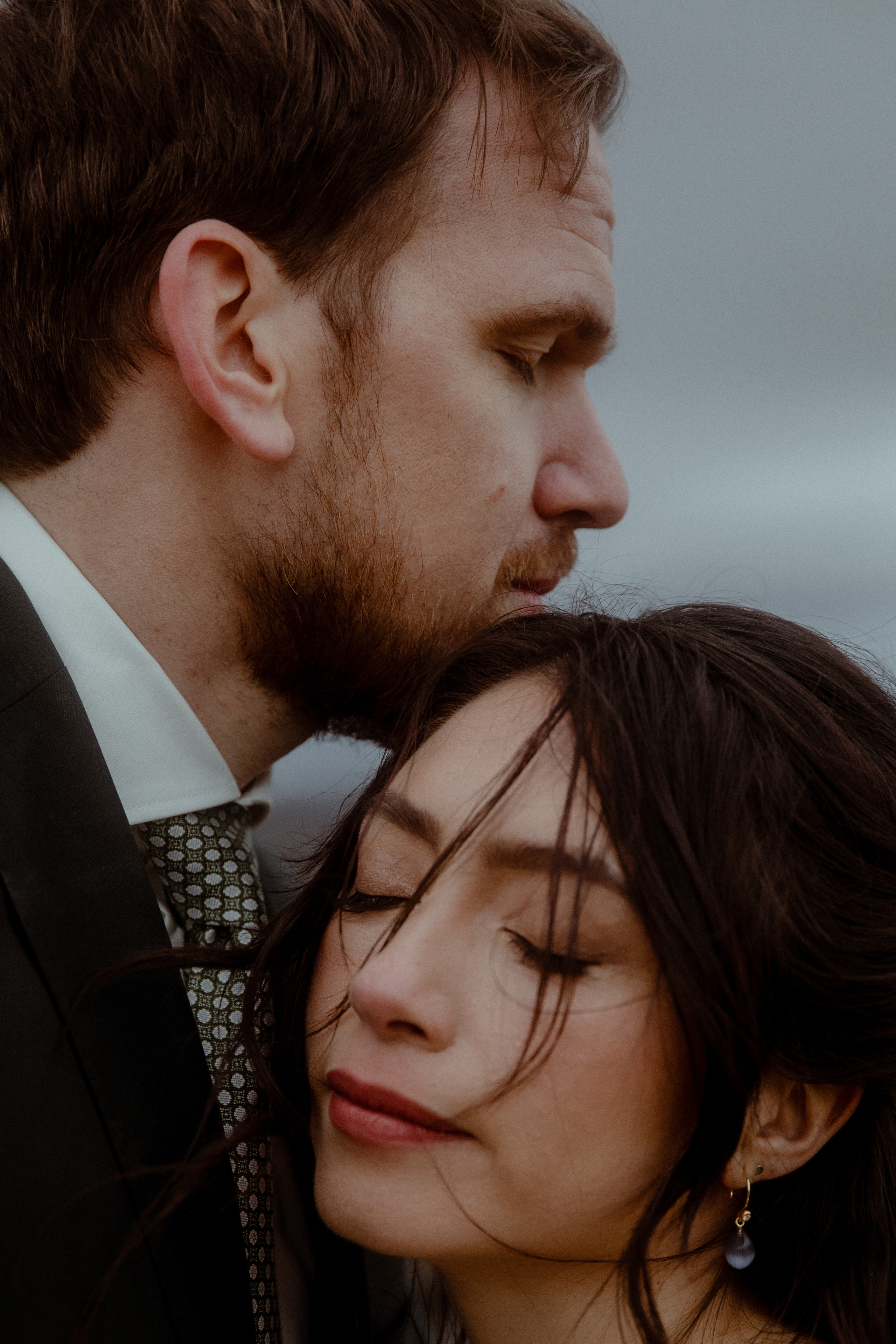 Elopement at Snaefellsnes Iceland | Wedding photos with Icelandic horses. Iceland elopement photographer & videographer