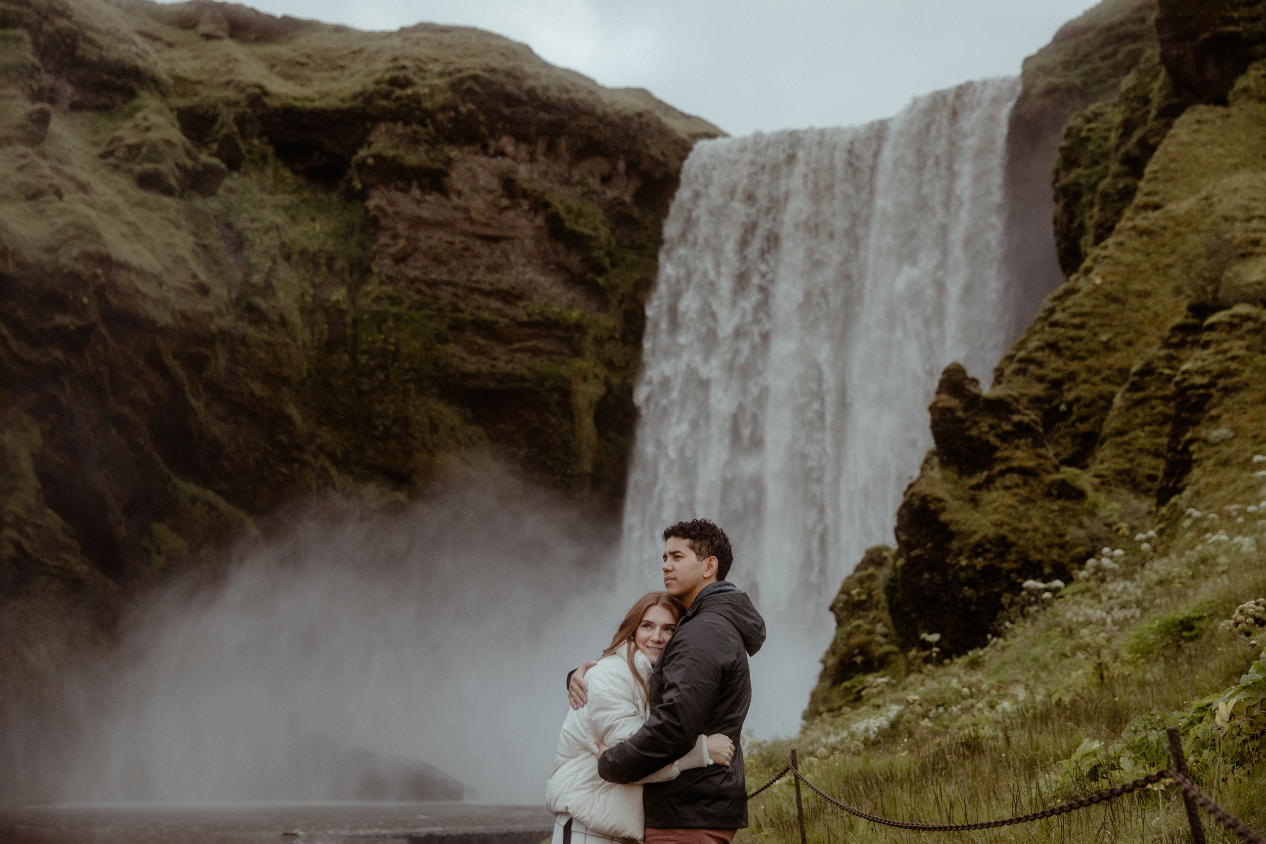 Engagement photoshoot in South Iceland. Iceland elopement photographer & videographer