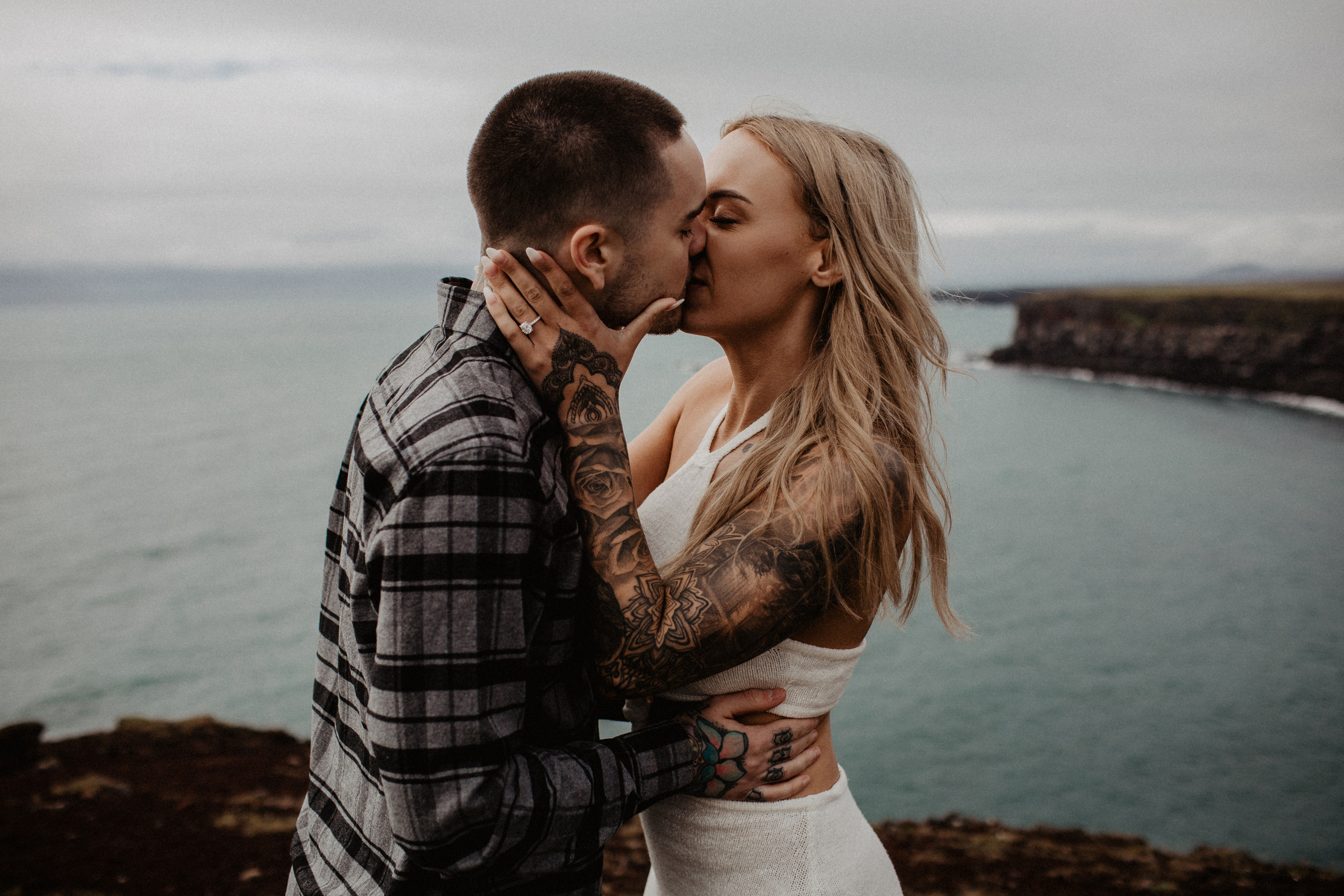 Engagement photoshoot in Iceland | Proposal in Iceland. Iceland elopement photographer & videographer
