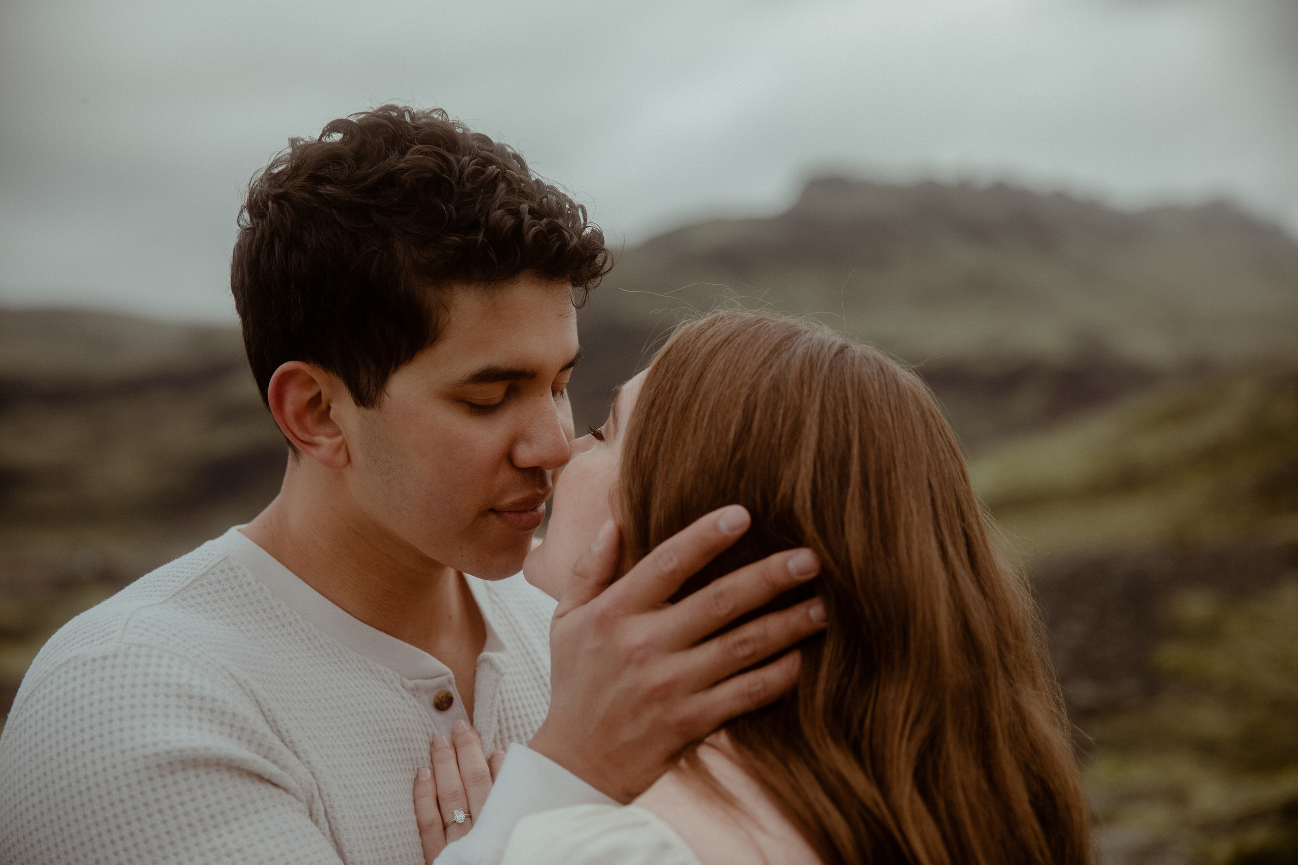 Engagement photoshoot in South Iceland. Iceland elopement photographer & videographer