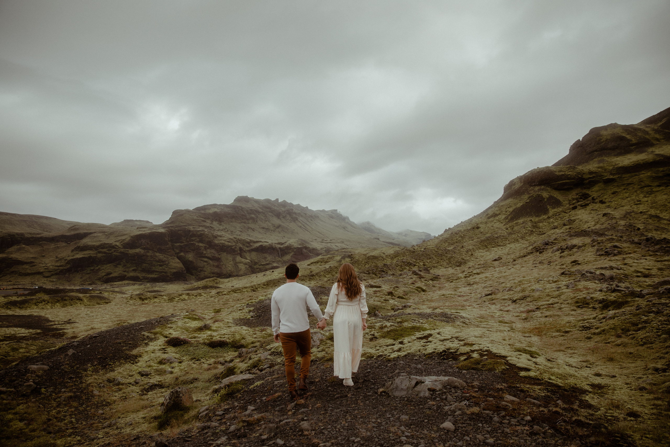 Engagement photoshoot in South Iceland. Iceland elopement photographer & videographer