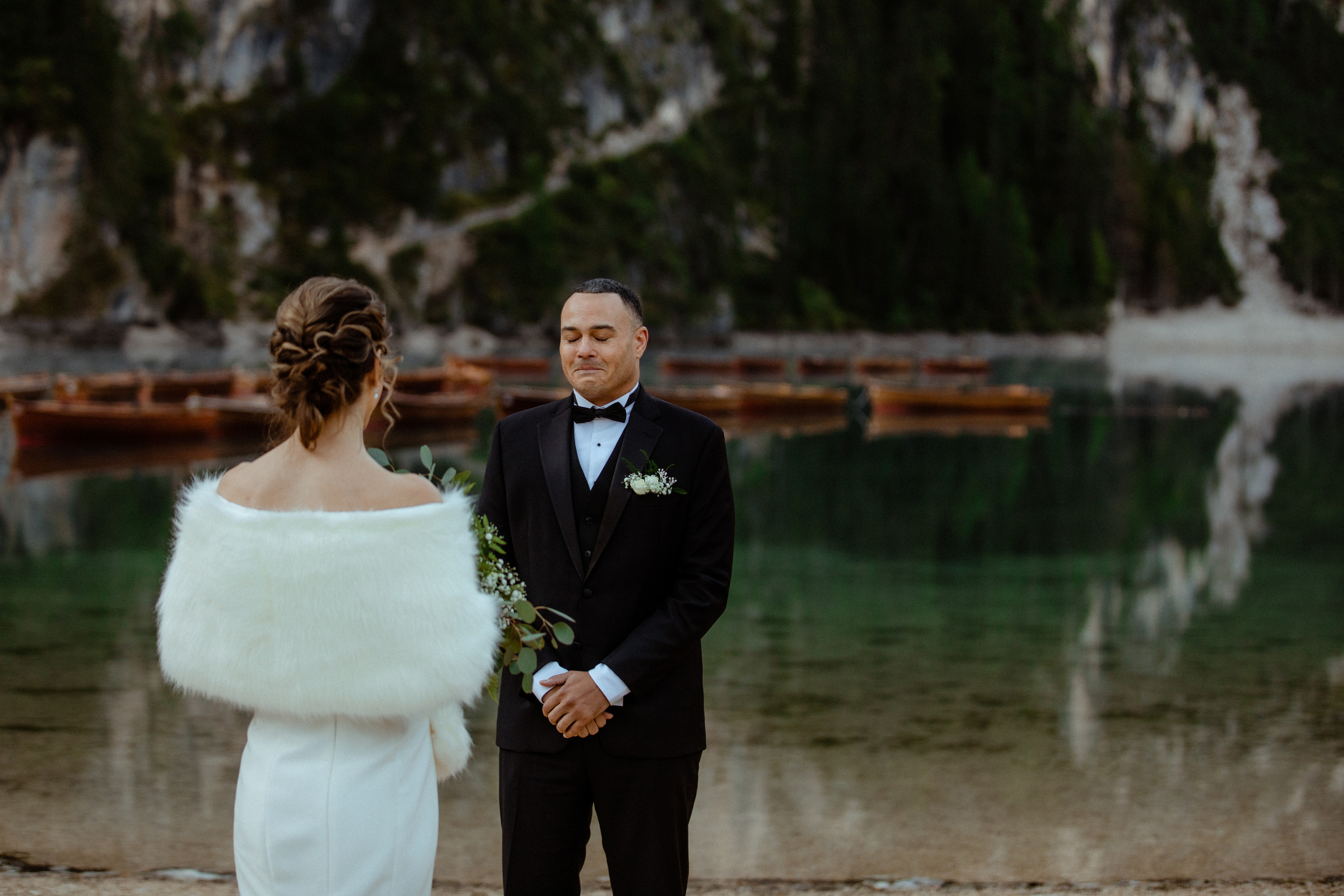Sunrise Dolomites Elopement. Iceland elopement photographer & videographer
