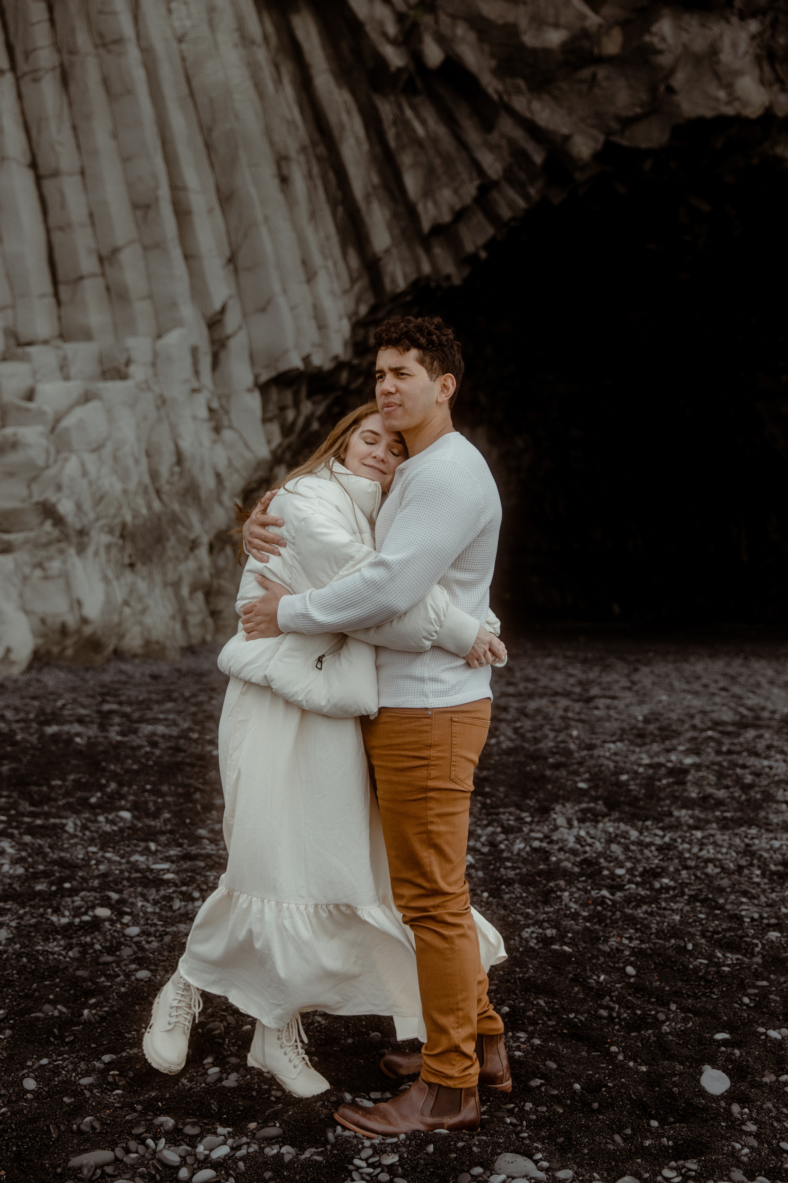 Engagement photoshoot in South Iceland. Iceland elopement photographer & videographer