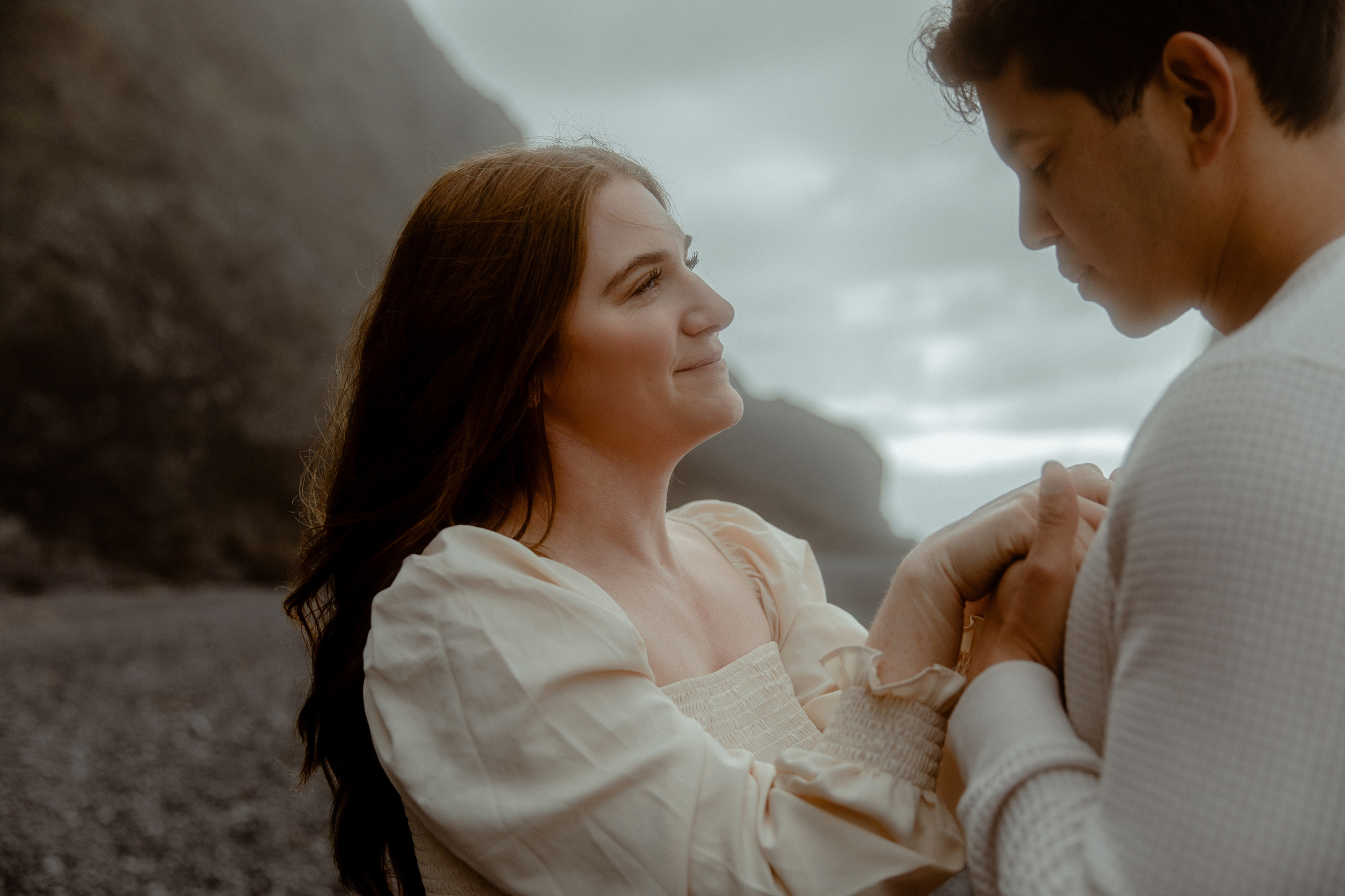 Engagement photoshoot in South Iceland. Iceland elopement photographer & videographer