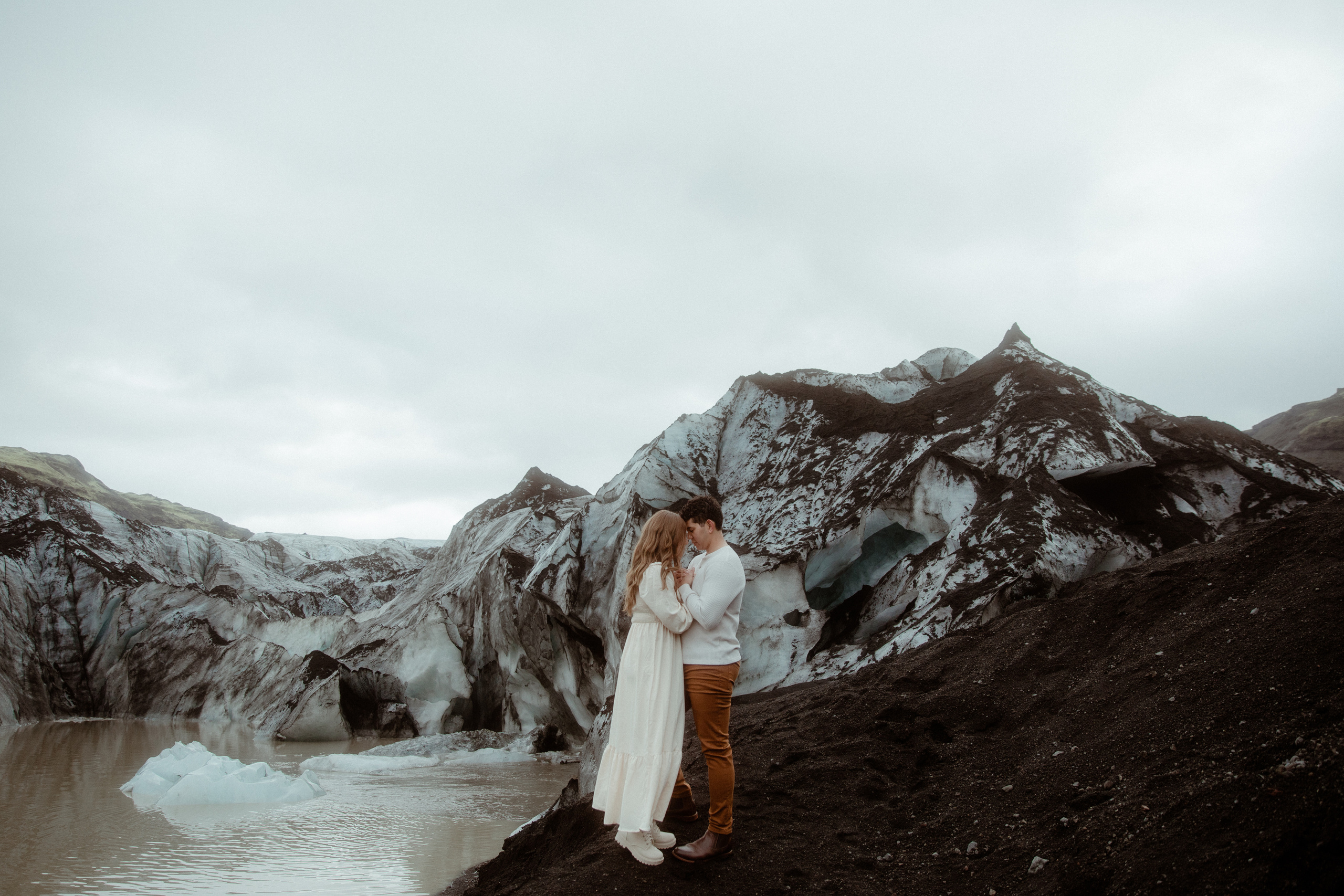 Engagement photoshoot in South Iceland. Iceland elopement photographer & videographer