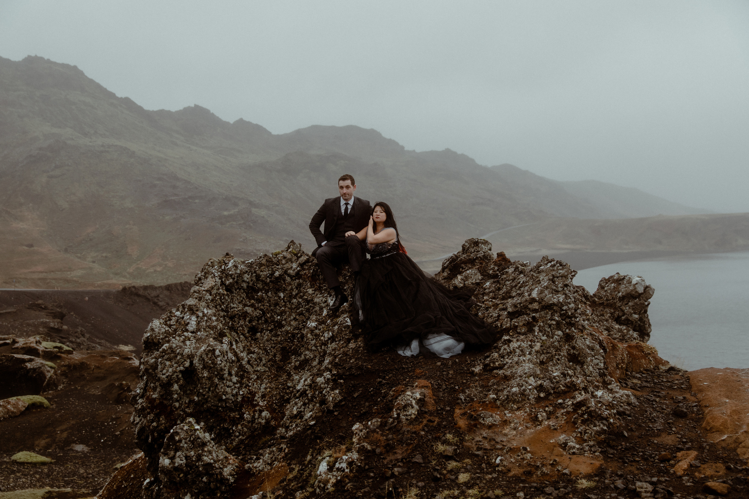 Anniversary photoshoot in Iceland. Iceland elopement photographer & videographer