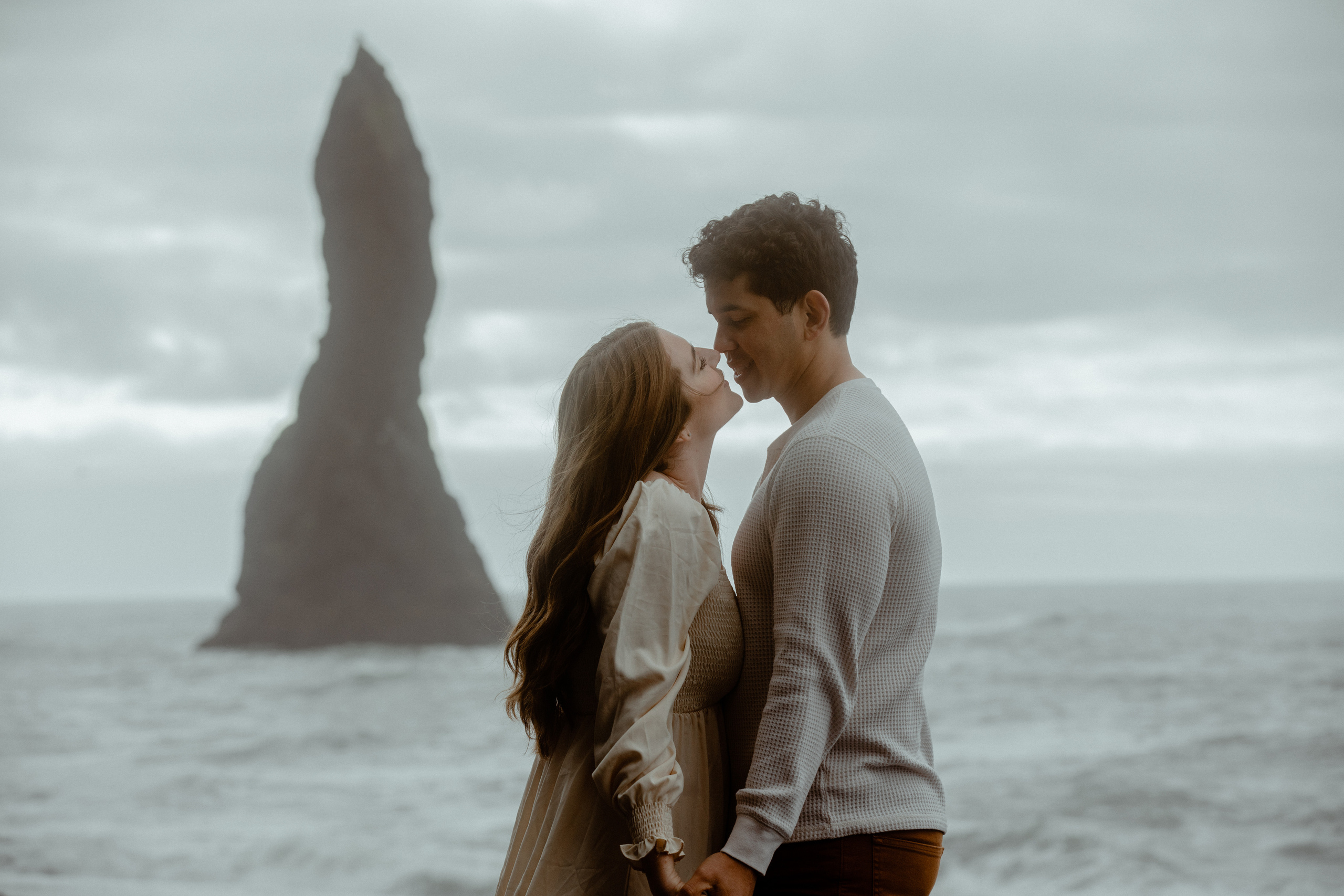 Engagement photoshoot in South Iceland. Iceland elopement photographer & videographer