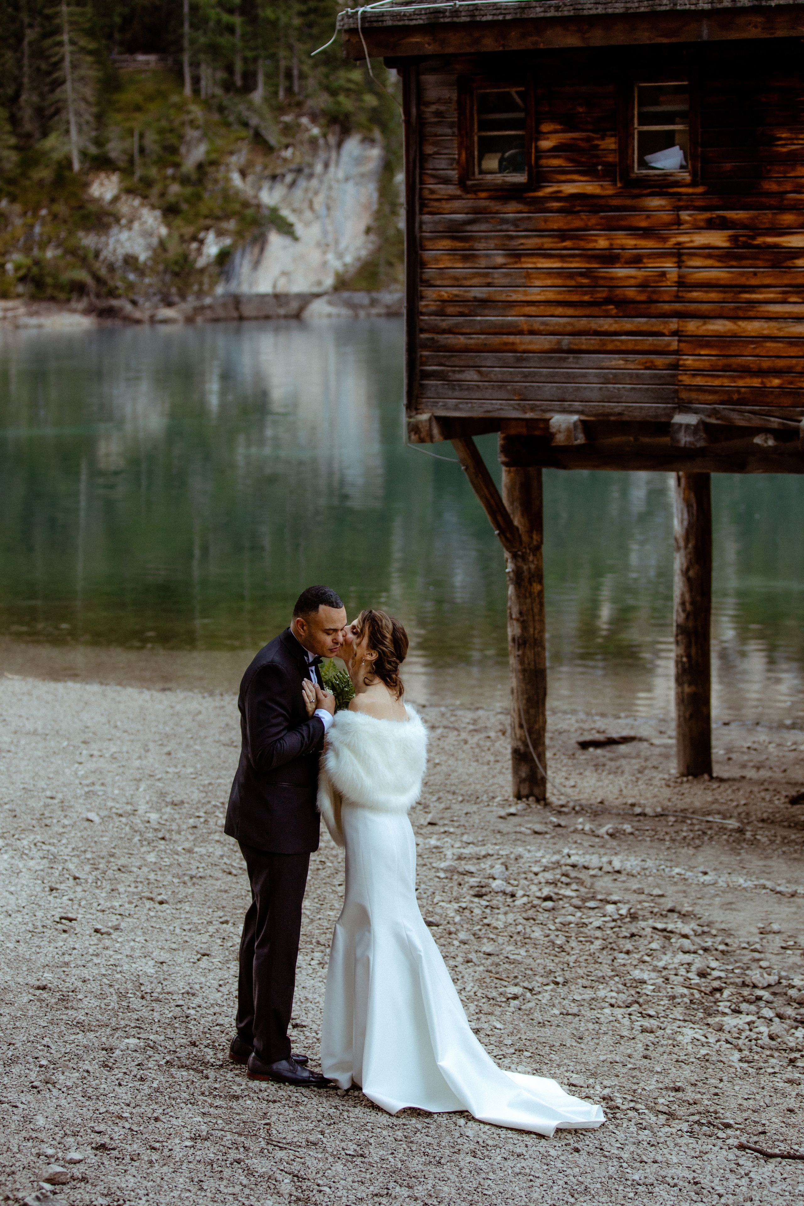 Sunrise Dolomites Elopement. Iceland elopement photographer & videographer
