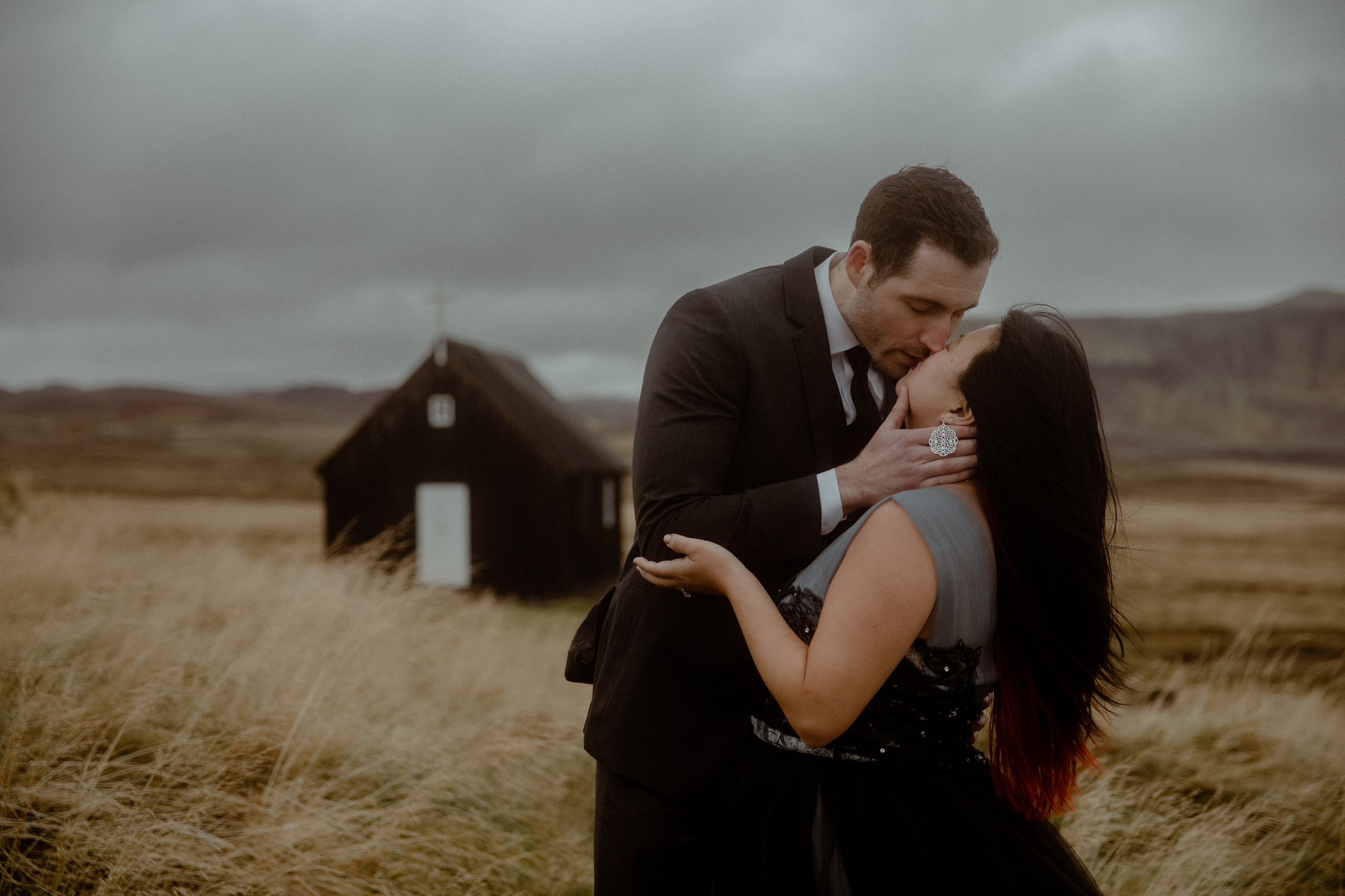 Anniversary photoshoot in Iceland. Iceland elopement photographer & videographer