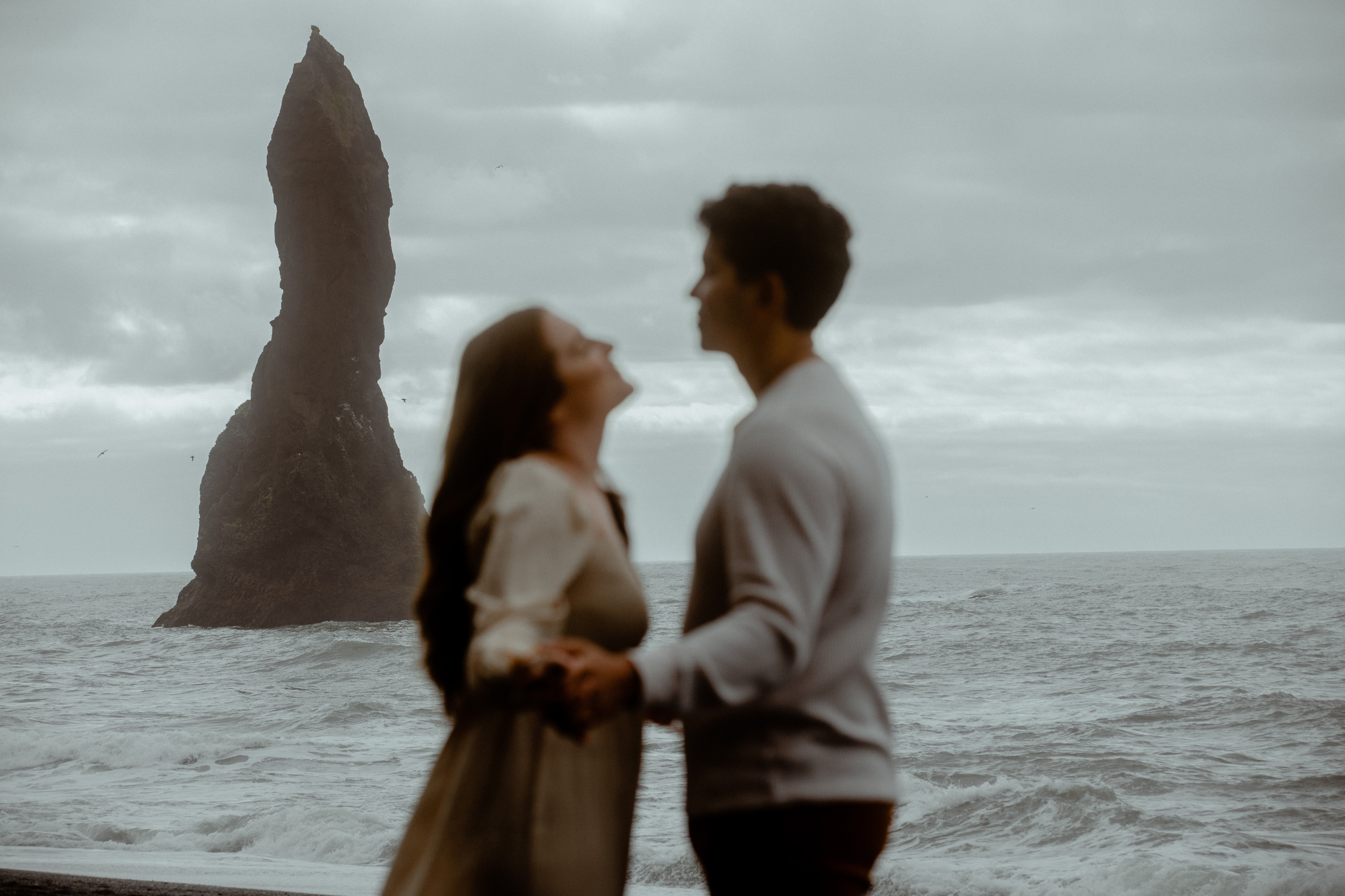 Engagement photoshoot in South Iceland. Iceland elopement photographer & videographer