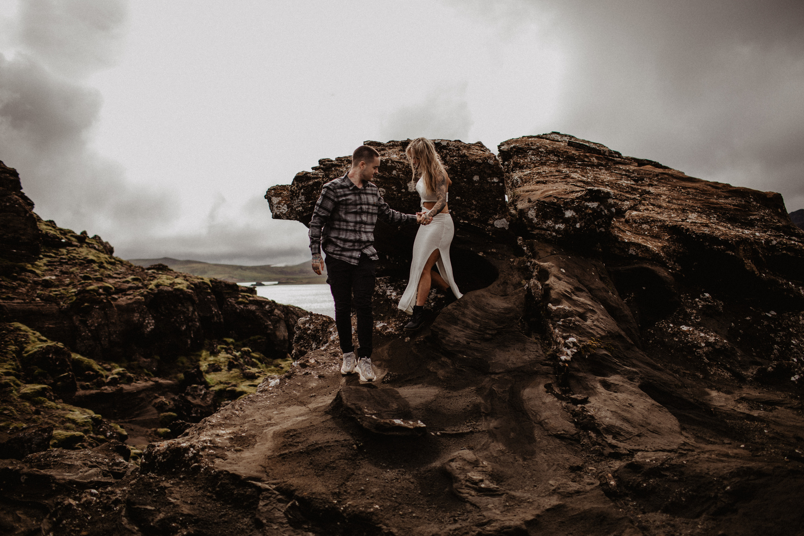 Engagement photoshoot in Iceland | Proposal in Iceland. Iceland elopement photographer & videographer