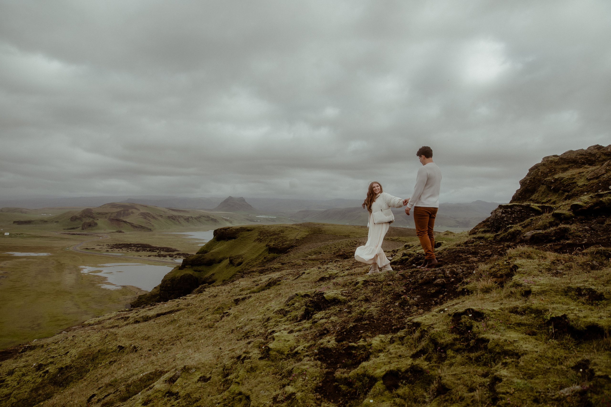 Engagement photoshoot in South Iceland. Iceland elopement photographer & videographer