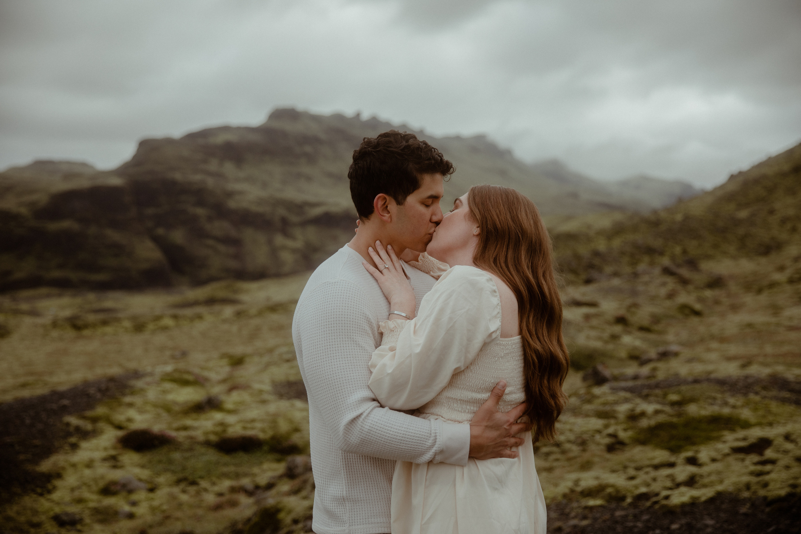 Engagement photoshoot in South Iceland. Iceland elopement photographer & videographer