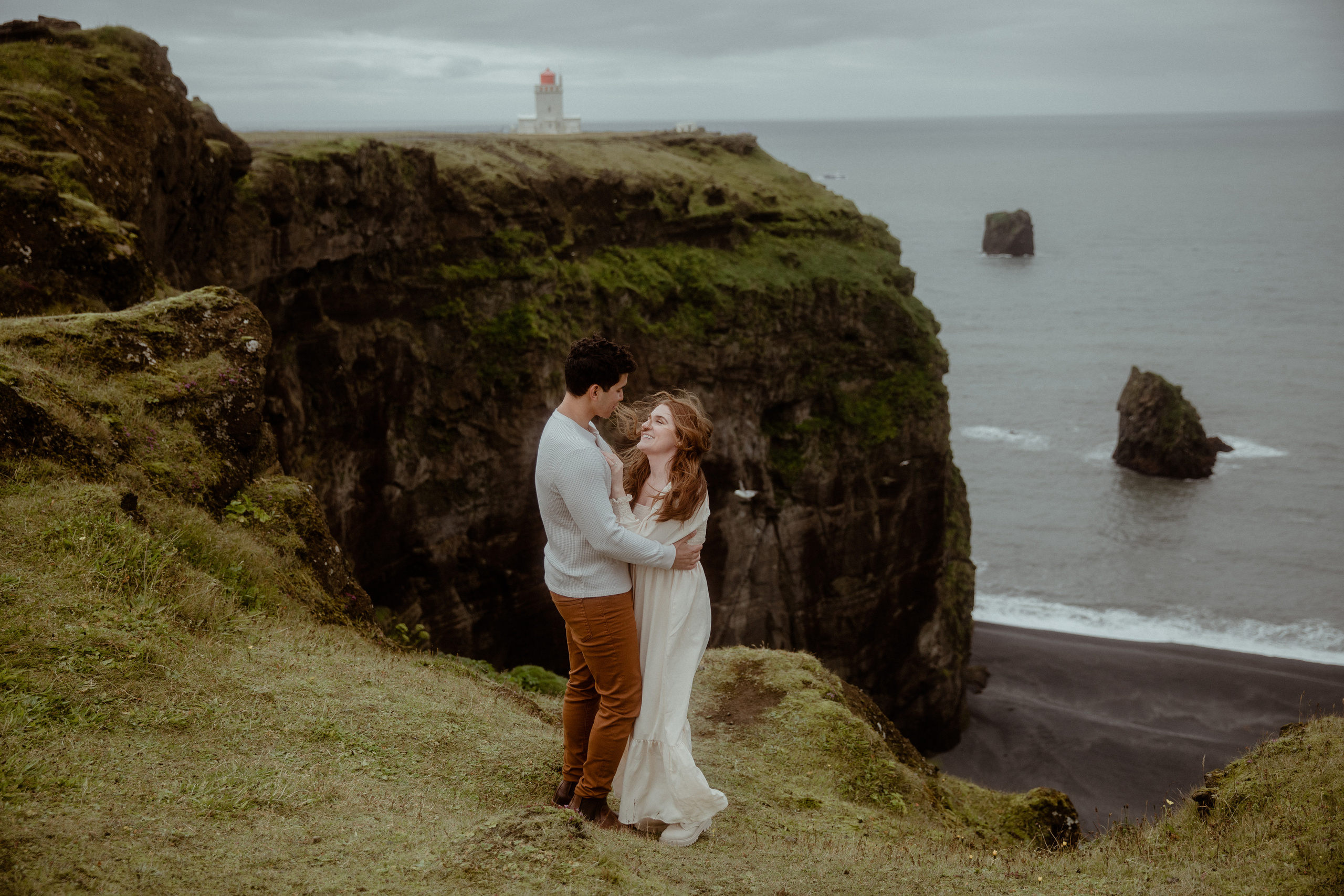 Engagement photoshoot in South Iceland. Iceland elopement photographer & videographer