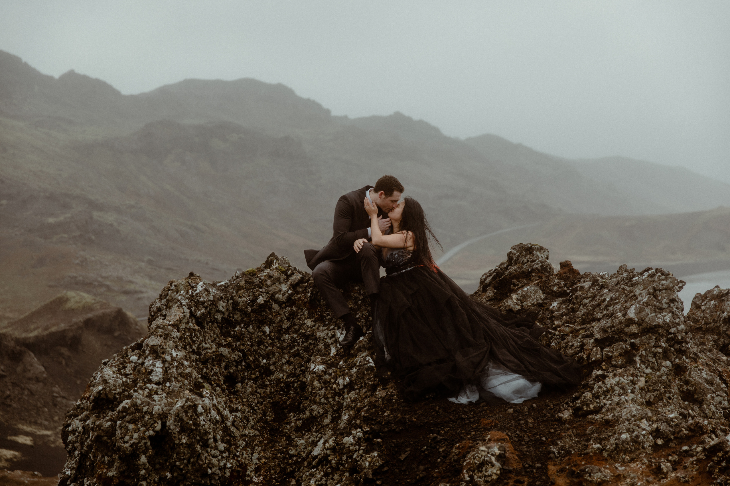 Anniversary photoshoot in Iceland. Iceland elopement photographer & videographer