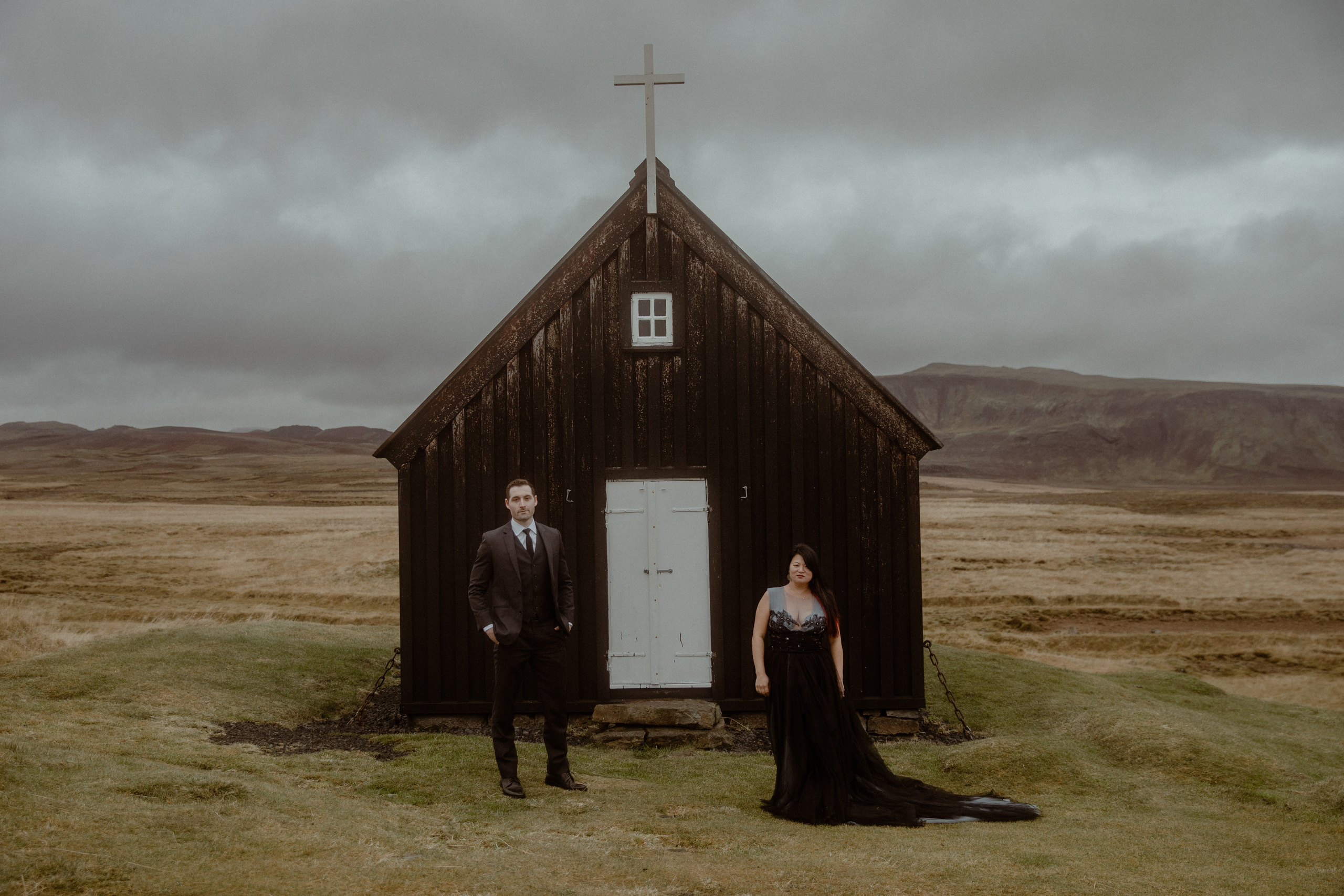 Anniversary photoshoot in Iceland. Iceland elopement photographer & videographer