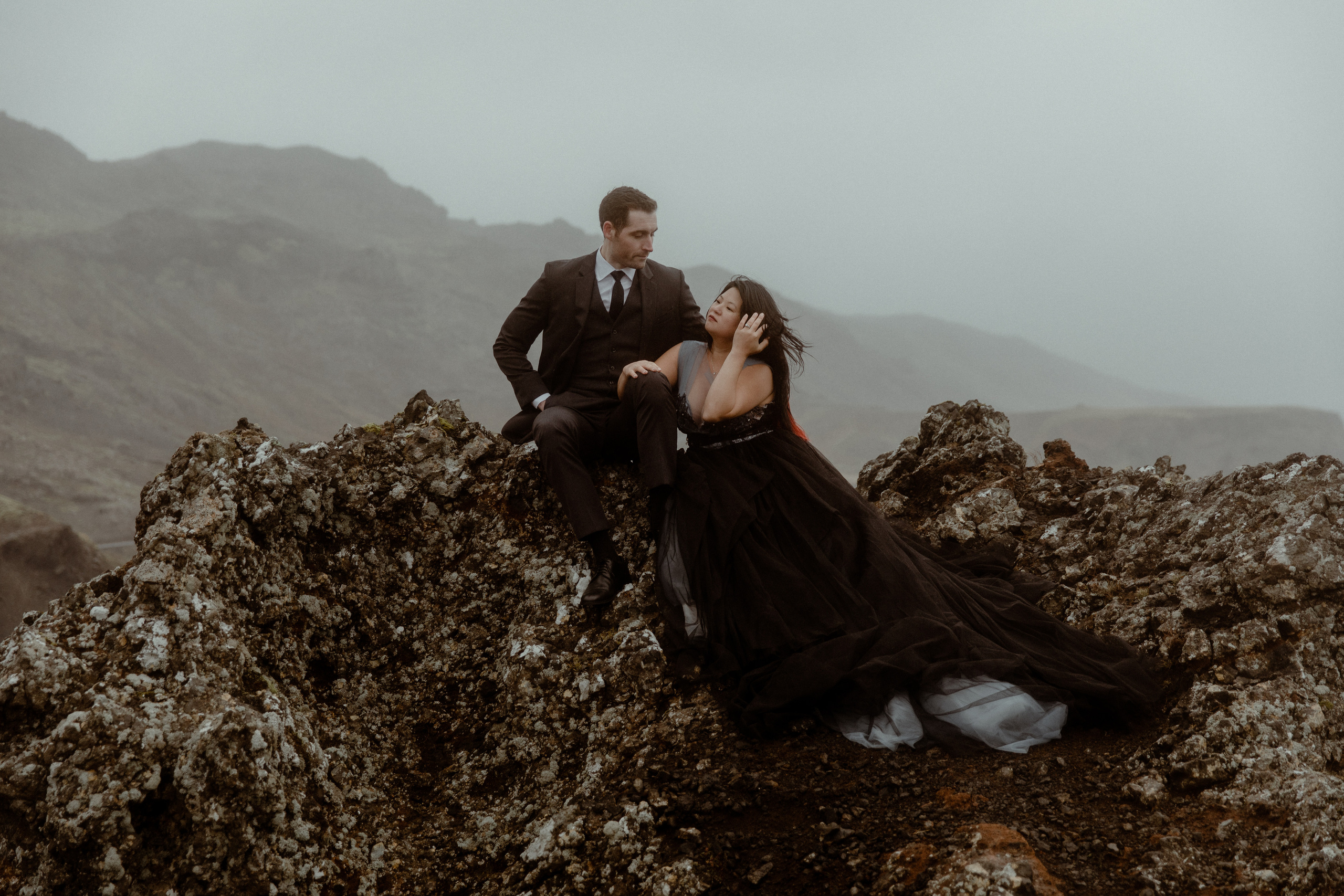 Anniversary photoshoot in Iceland. Iceland elopement photographer & videographer