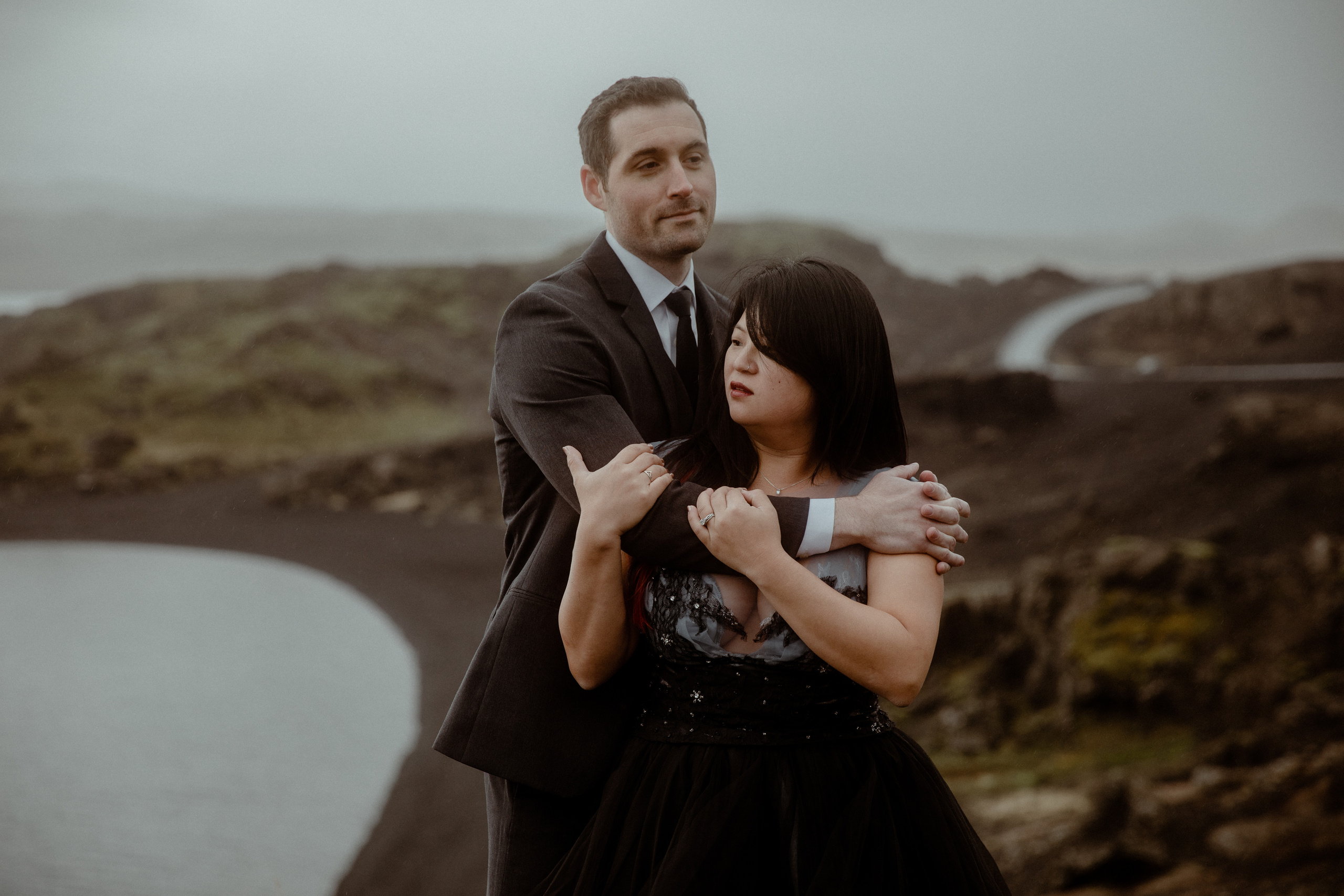Anniversary photoshoot in Iceland. Iceland elopement photographer & videographer