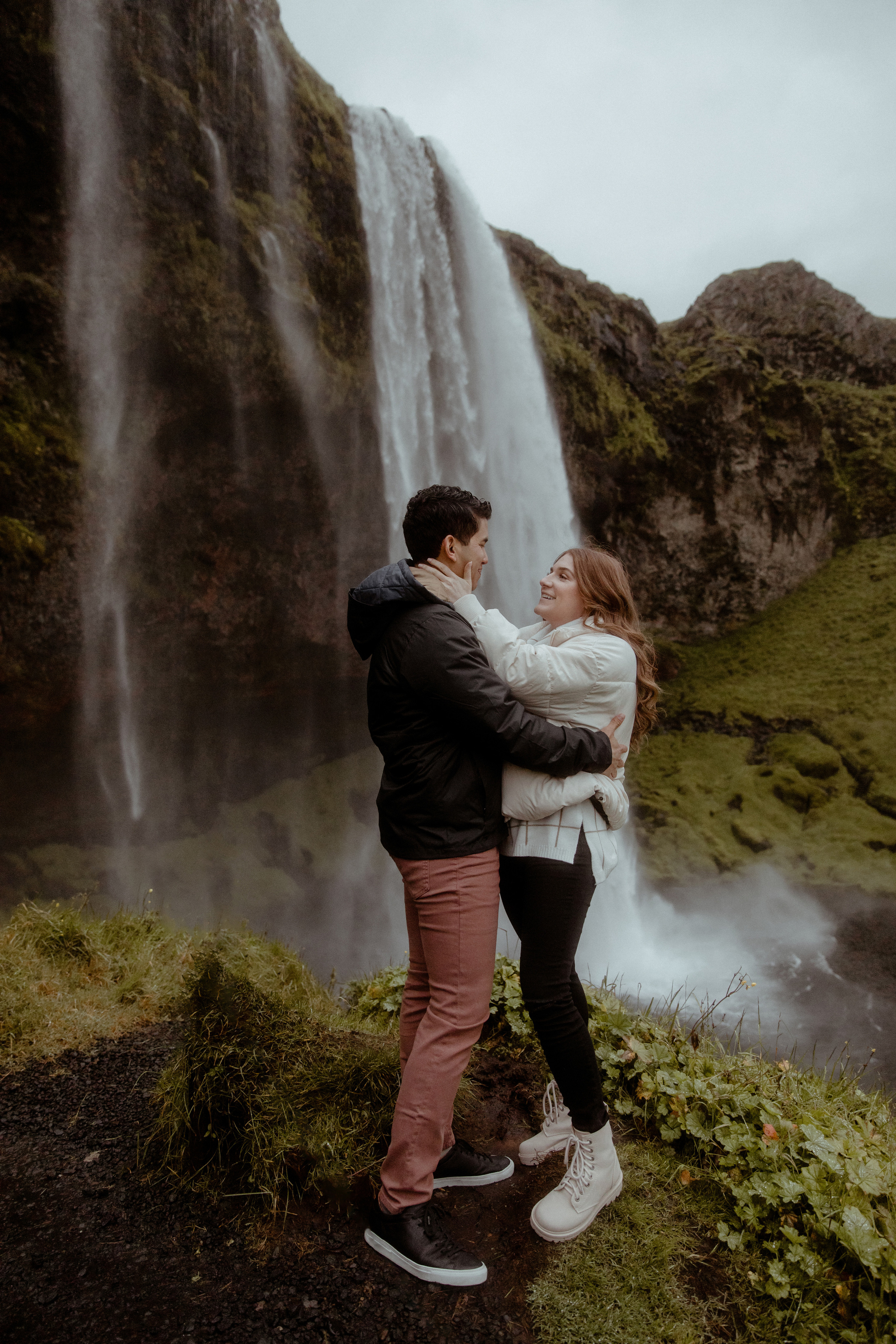 Engagement photoshoot in South Iceland. Iceland elopement photographer & videographer