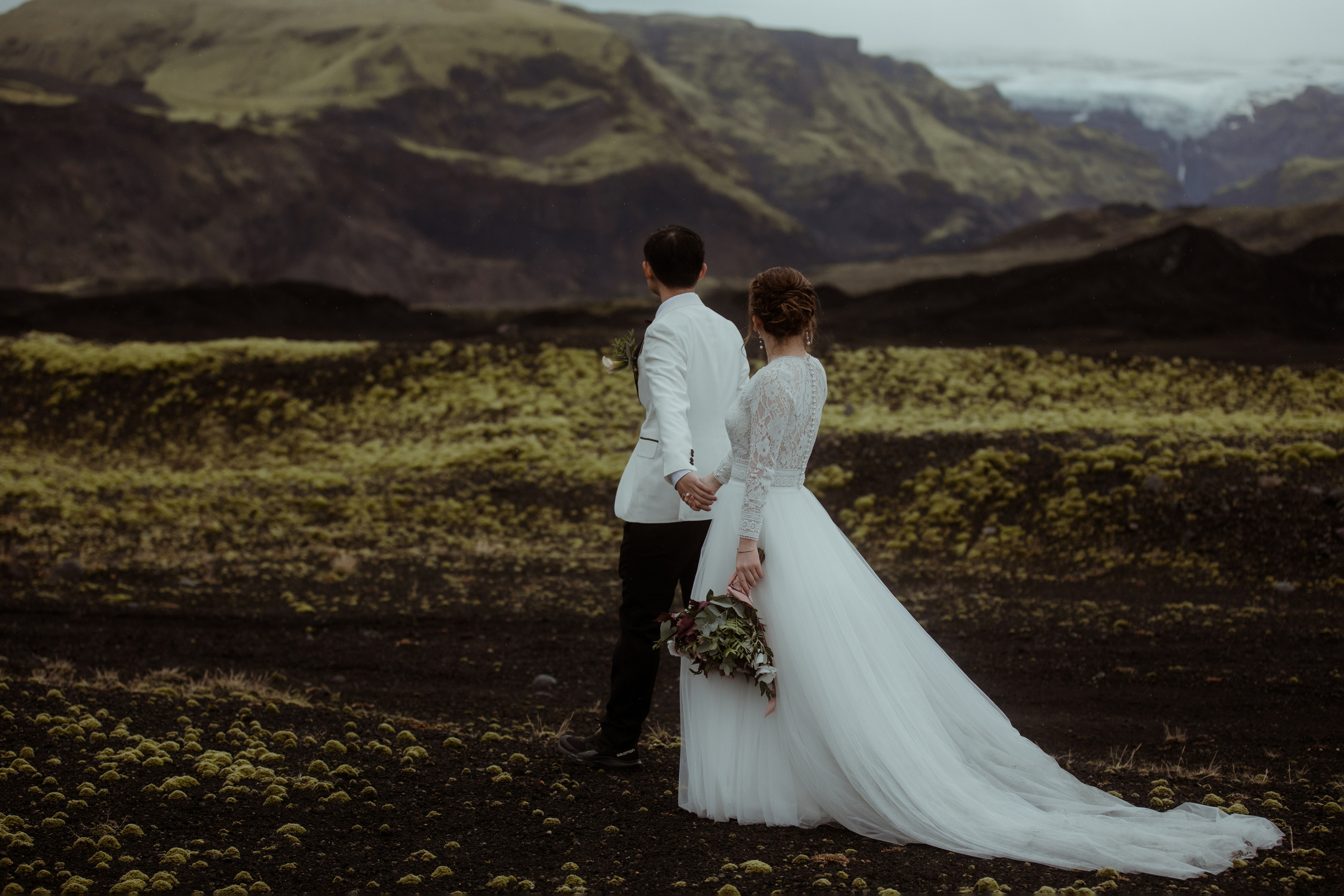 Adventure Ice Cave Elopement in Iceland. Iceland elopement photographer & videographer