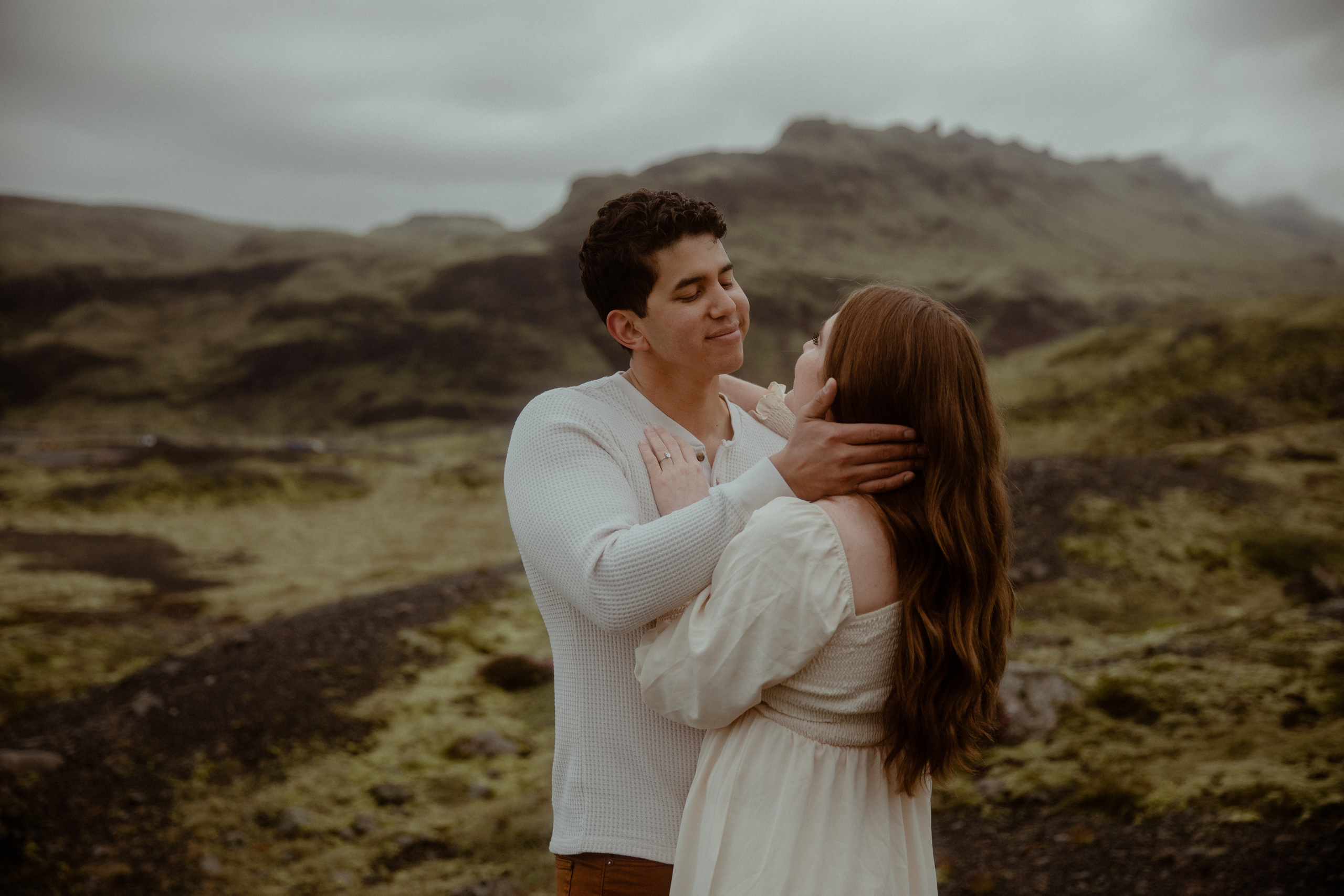 Engagement photoshoot in South Iceland. Iceland elopement photographer & videographer
