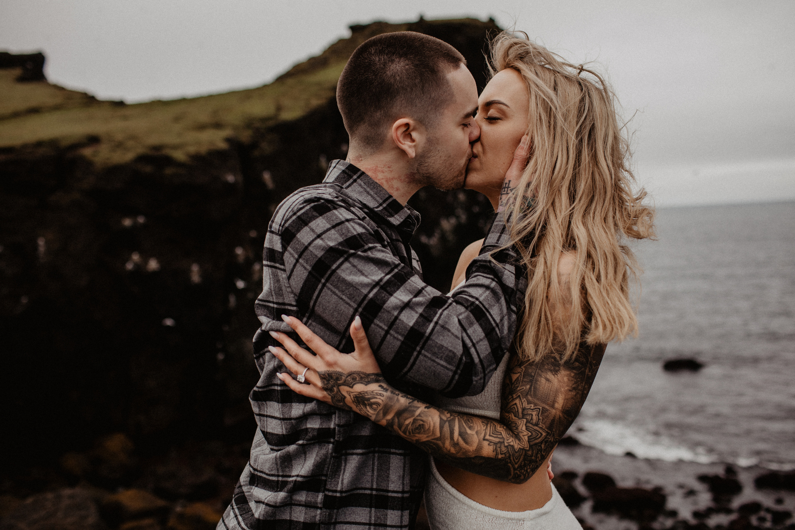 Engagement photoshoot in Iceland | Proposal in Iceland. Iceland elopement photographer & videographer