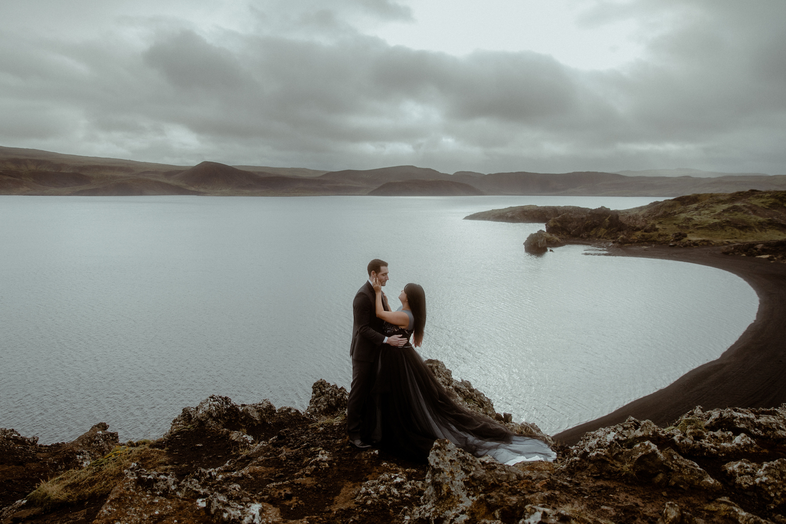 Anniversary photoshoot in Iceland. Iceland elopement photographer & videographer