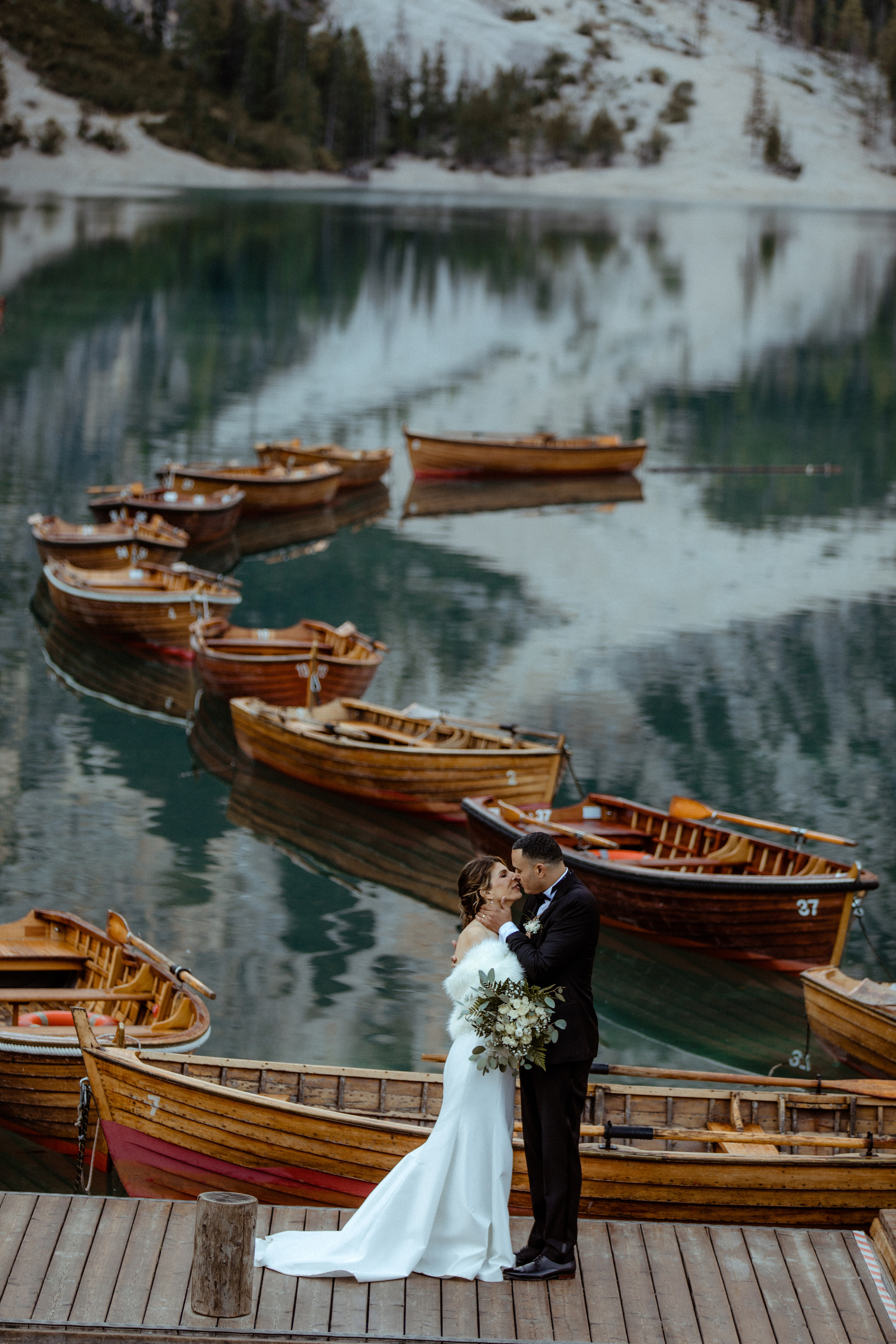 Sunrise Dolomites Elopement. Iceland elopement photographer & videographer