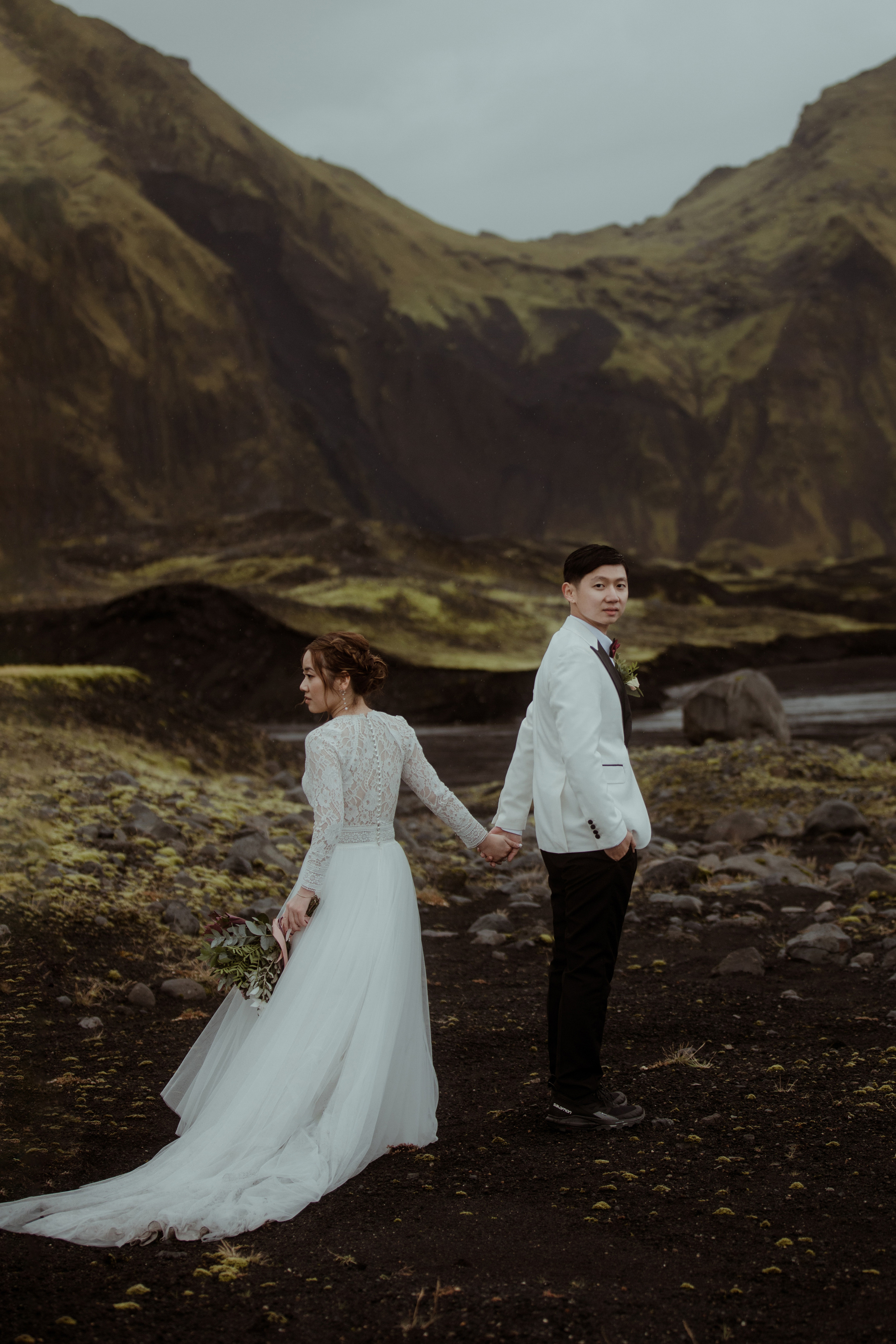 Adventure Ice Cave Elopement in Iceland. Iceland elopement photographer & videographer