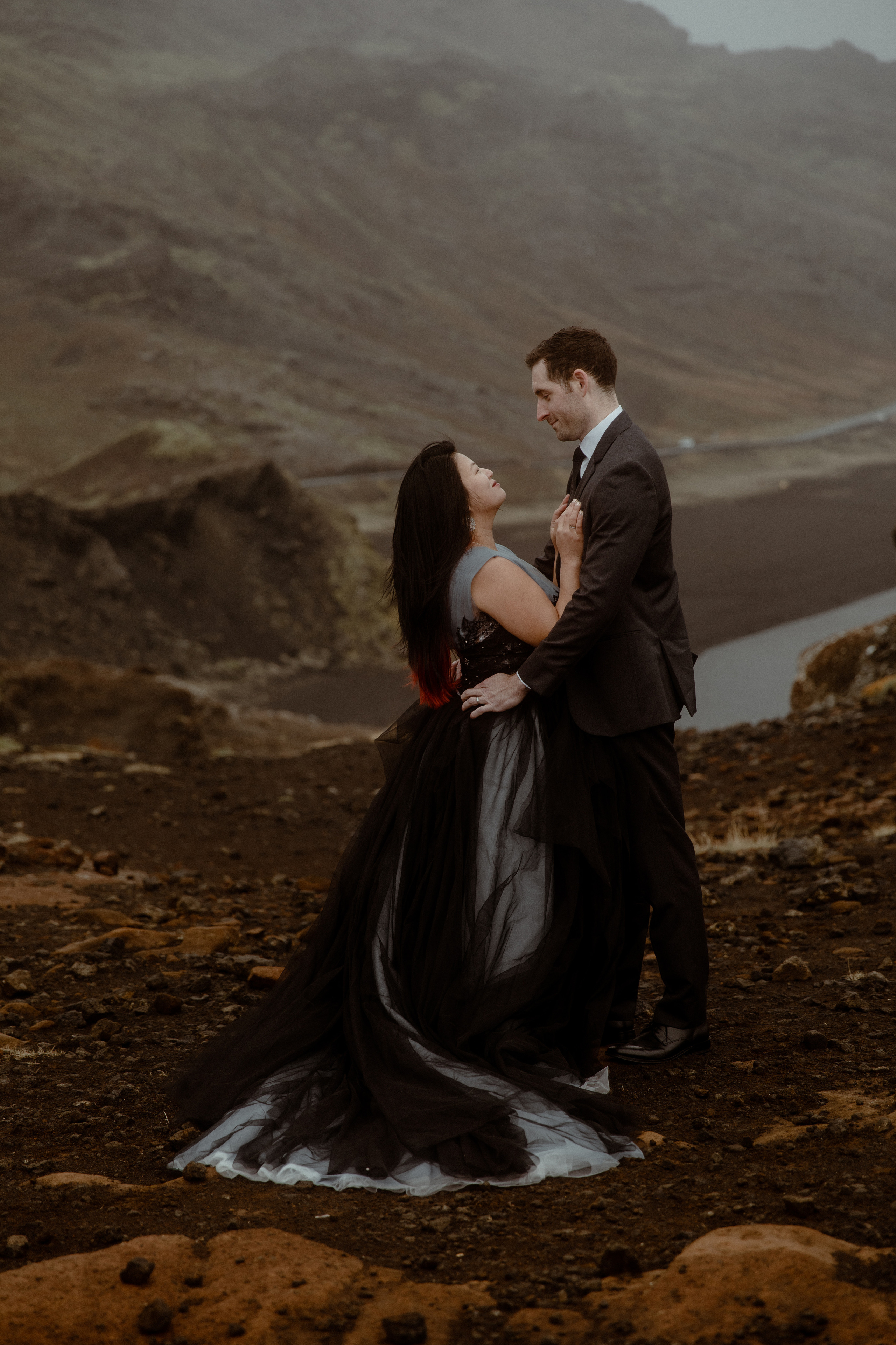 Anniversary photoshoot in Iceland. Iceland elopement photographer & videographer