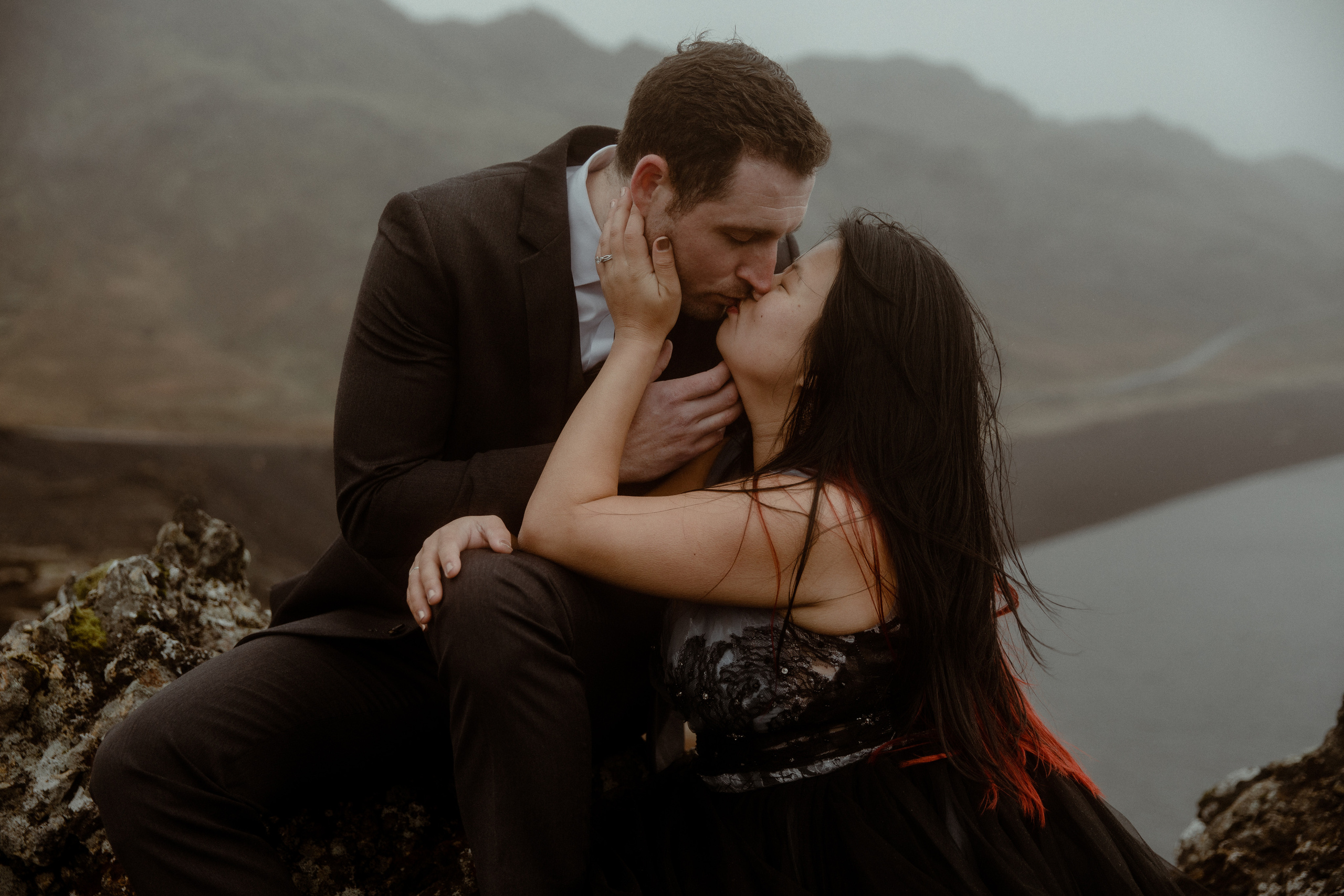 Anniversary photoshoot in Iceland. Iceland elopement photographer & videographer