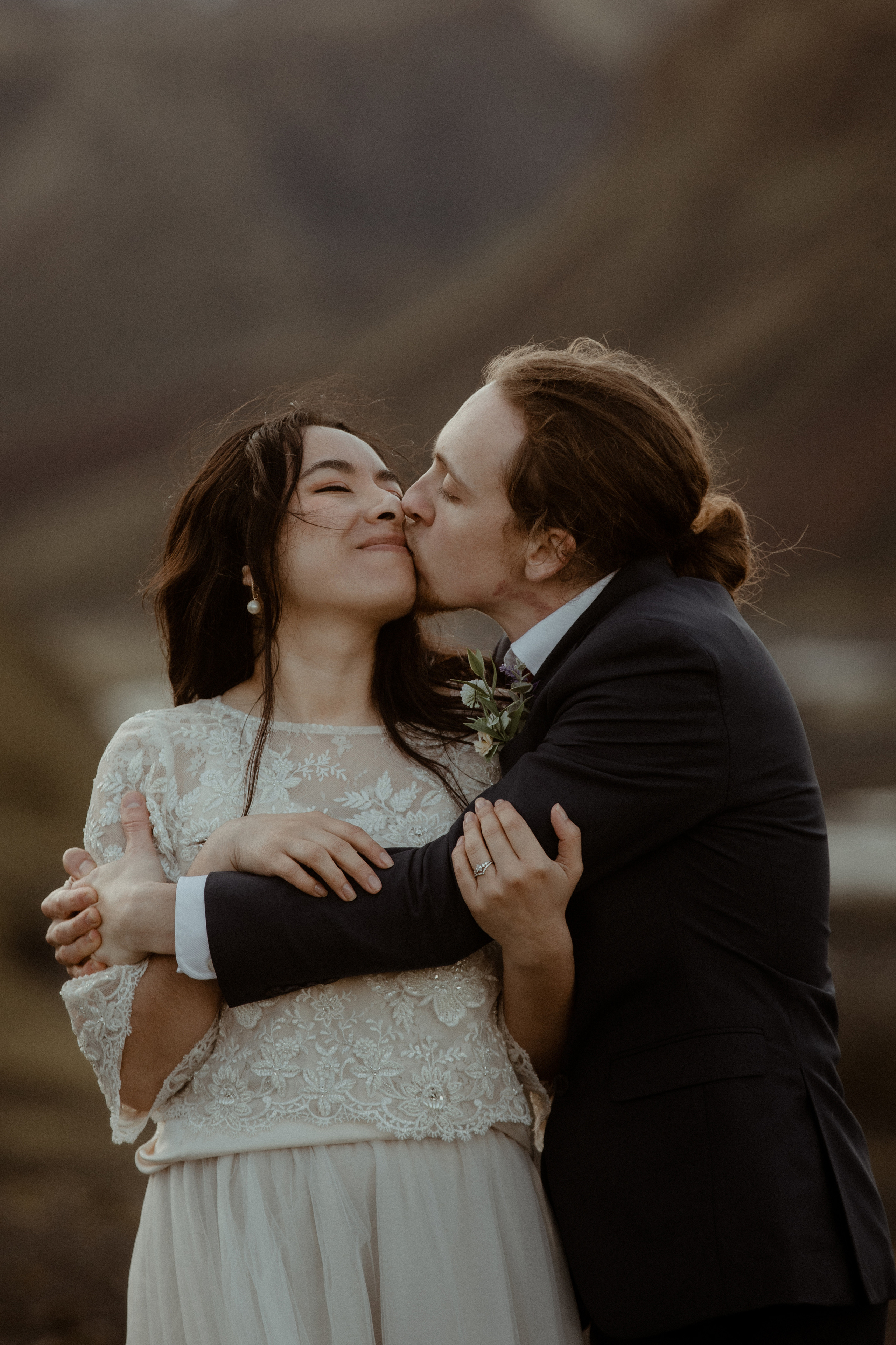 Hiking Iceland Elopement. Iceland elopement photographer & videographer