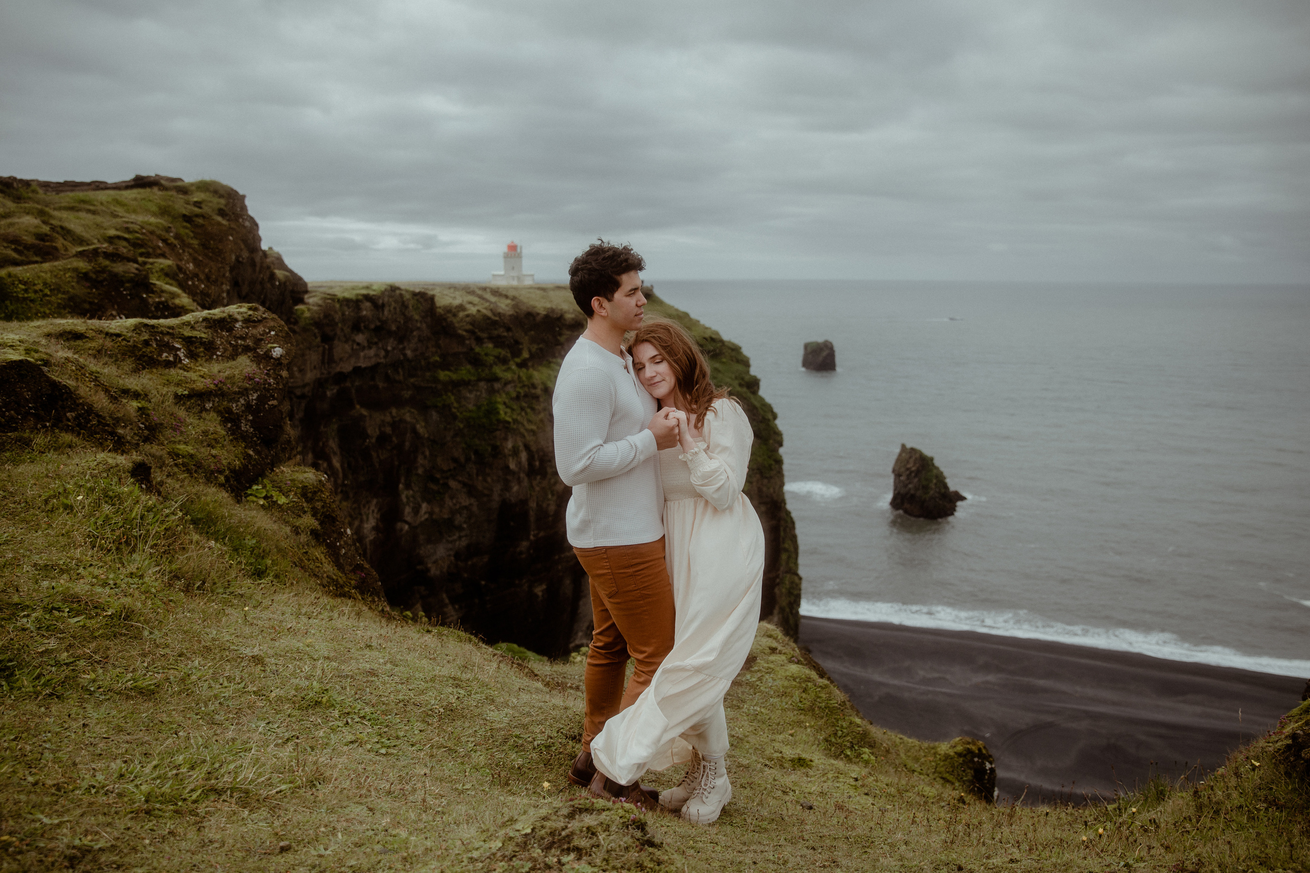 Engagement photoshoot in South Iceland. Iceland elopement photographer & videographer