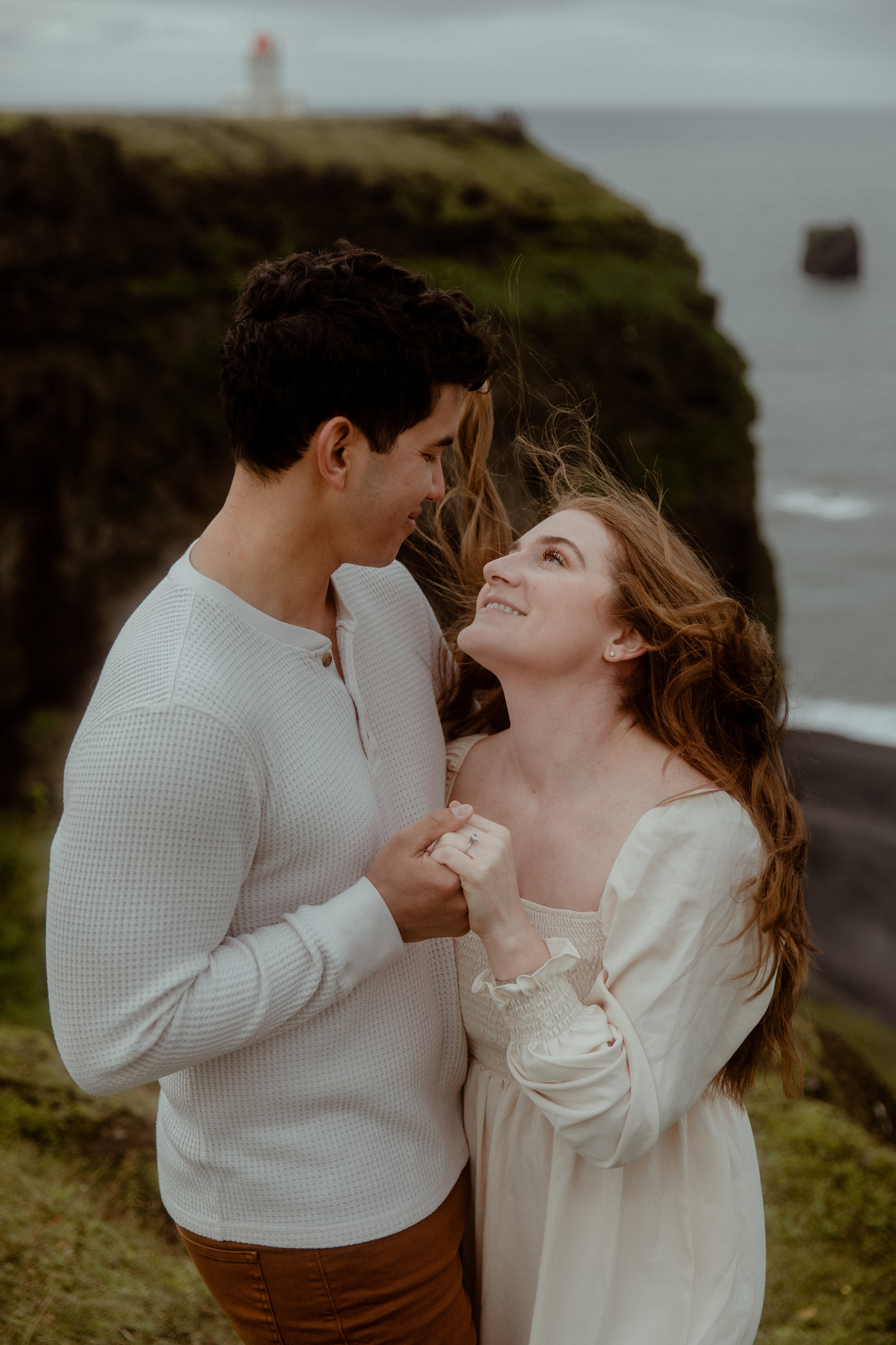 Engagement photoshoot in South Iceland. Iceland elopement photographer & videographer